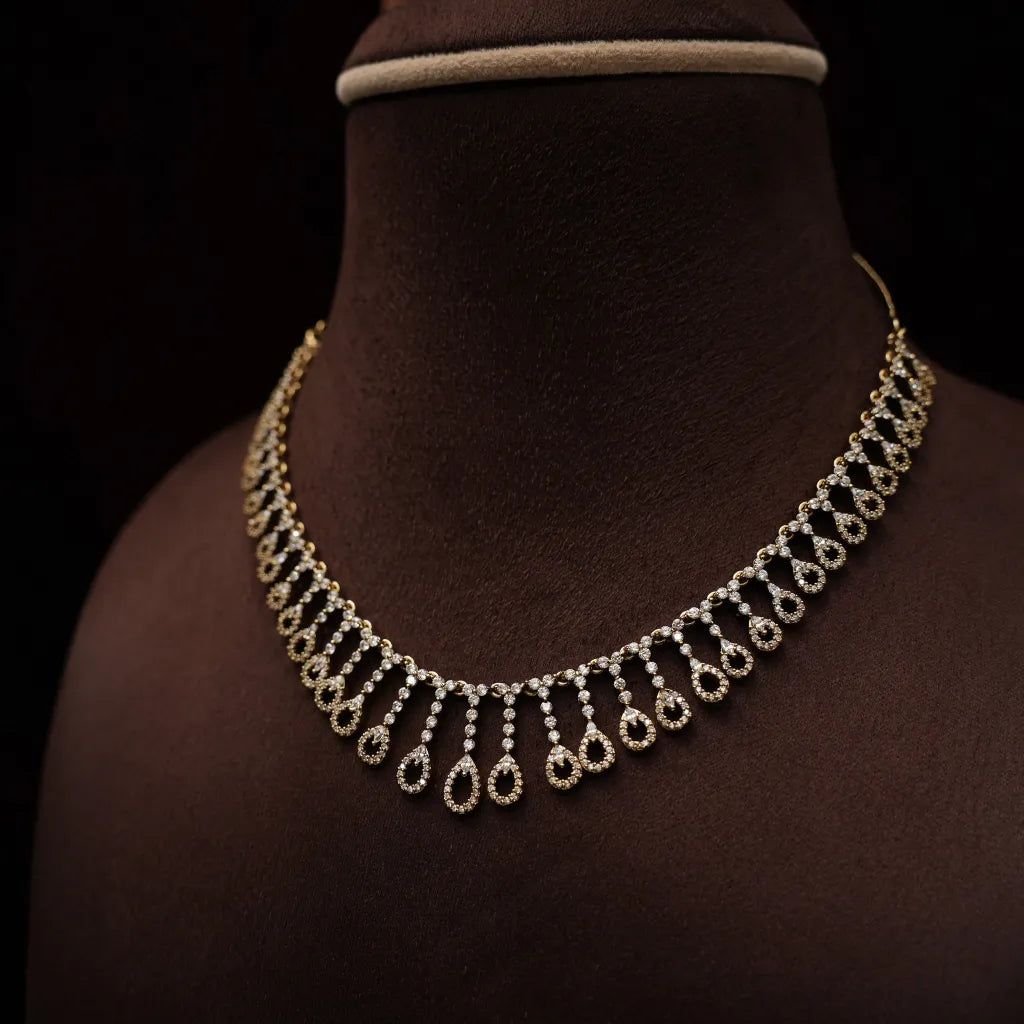 Shaivya Zircon Necklace