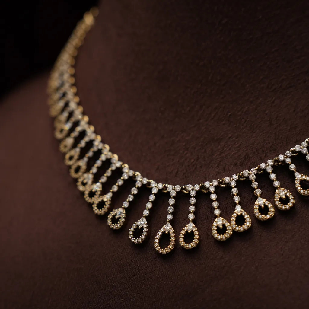 Shaivya Zircon Necklace