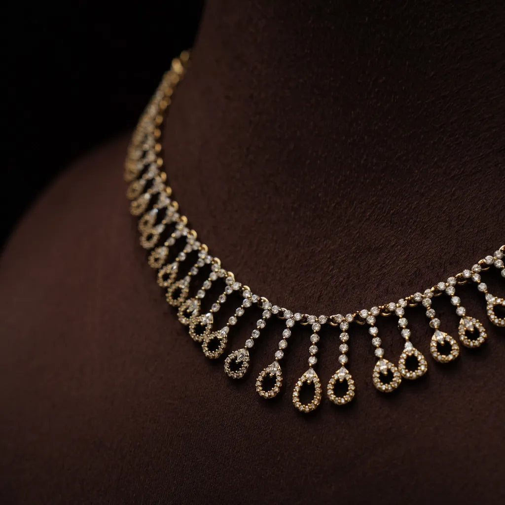 Shaivya Zircon Necklace