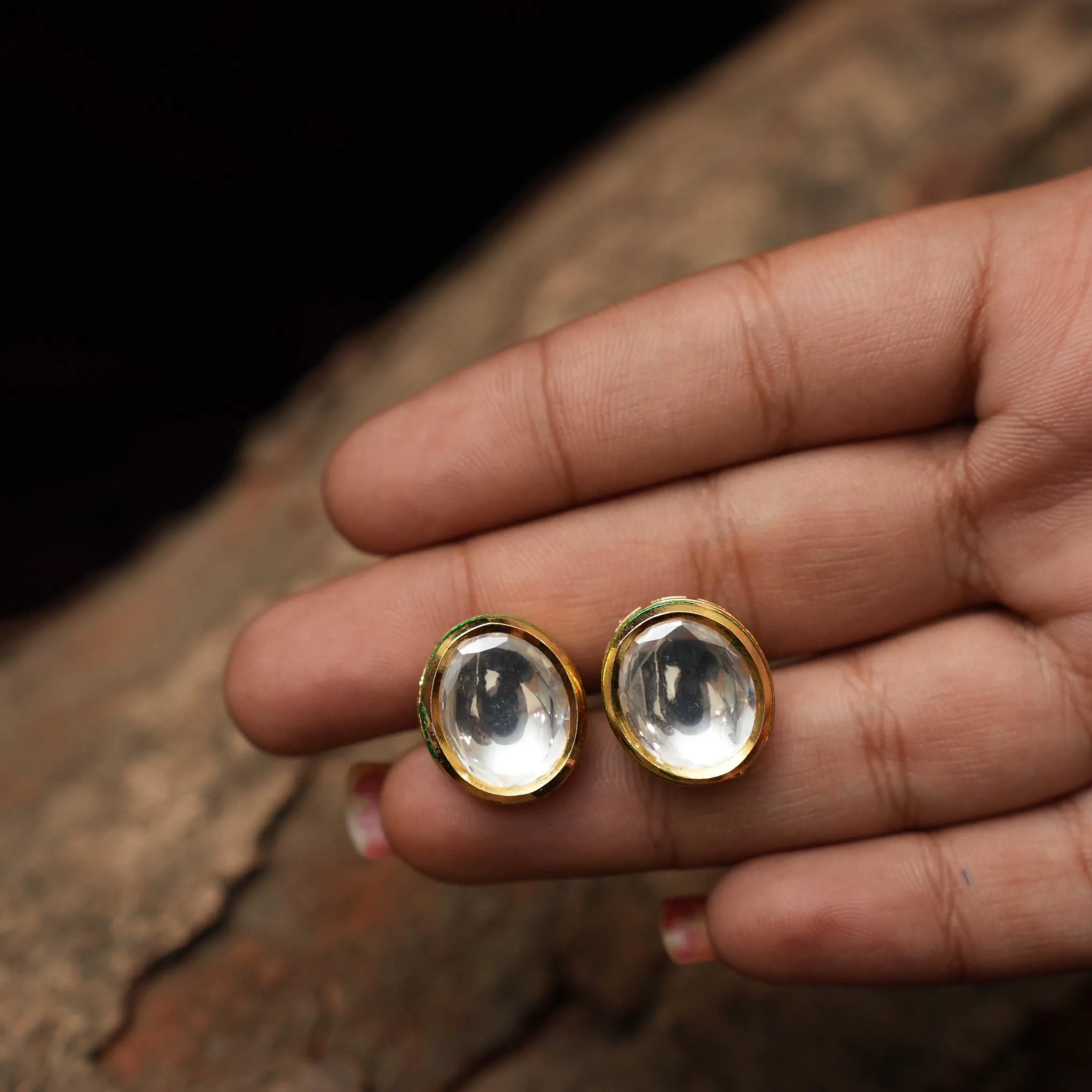 Shana Polki Ear Stud