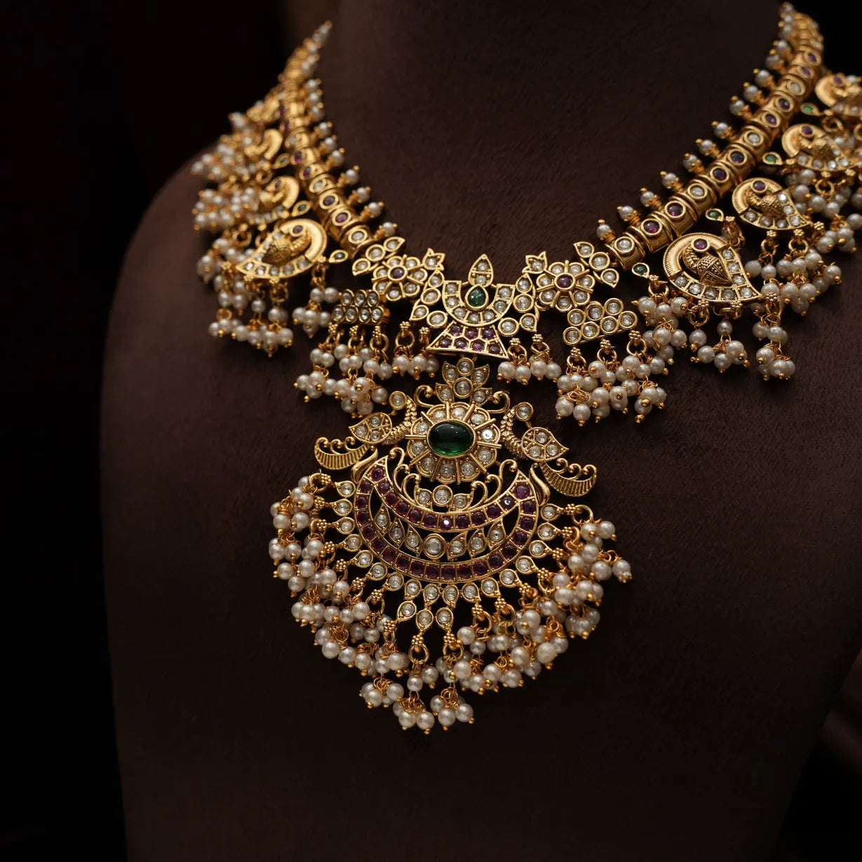 Shanaya Antique Guttupusulu Necklace