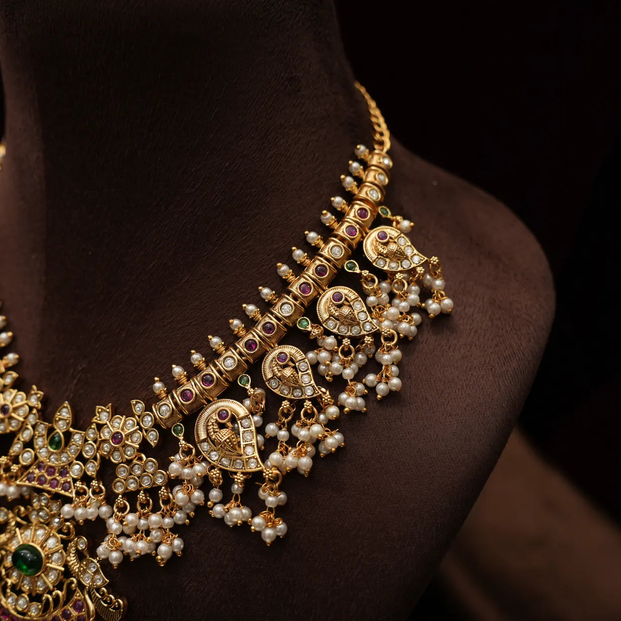 Shanaya Antique Guttupusulu Necklace