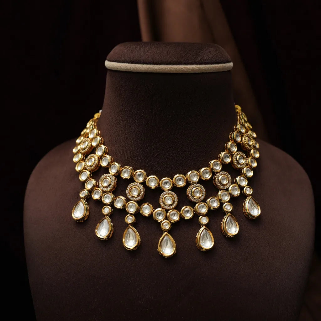 Sharada Polki Necklace
