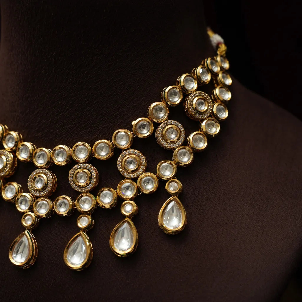 Sharada Polki Necklace