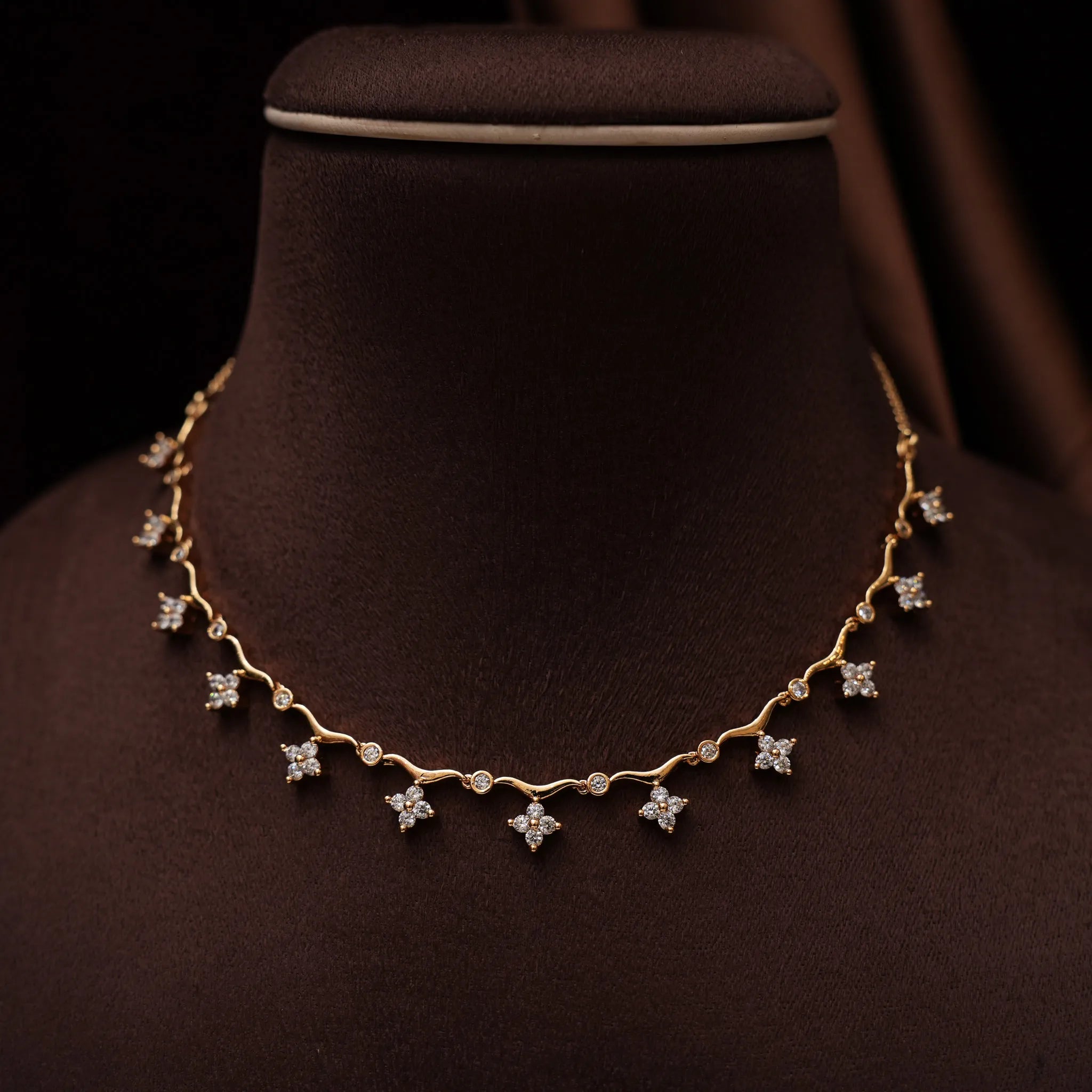 Sharvani Zircon Necklace