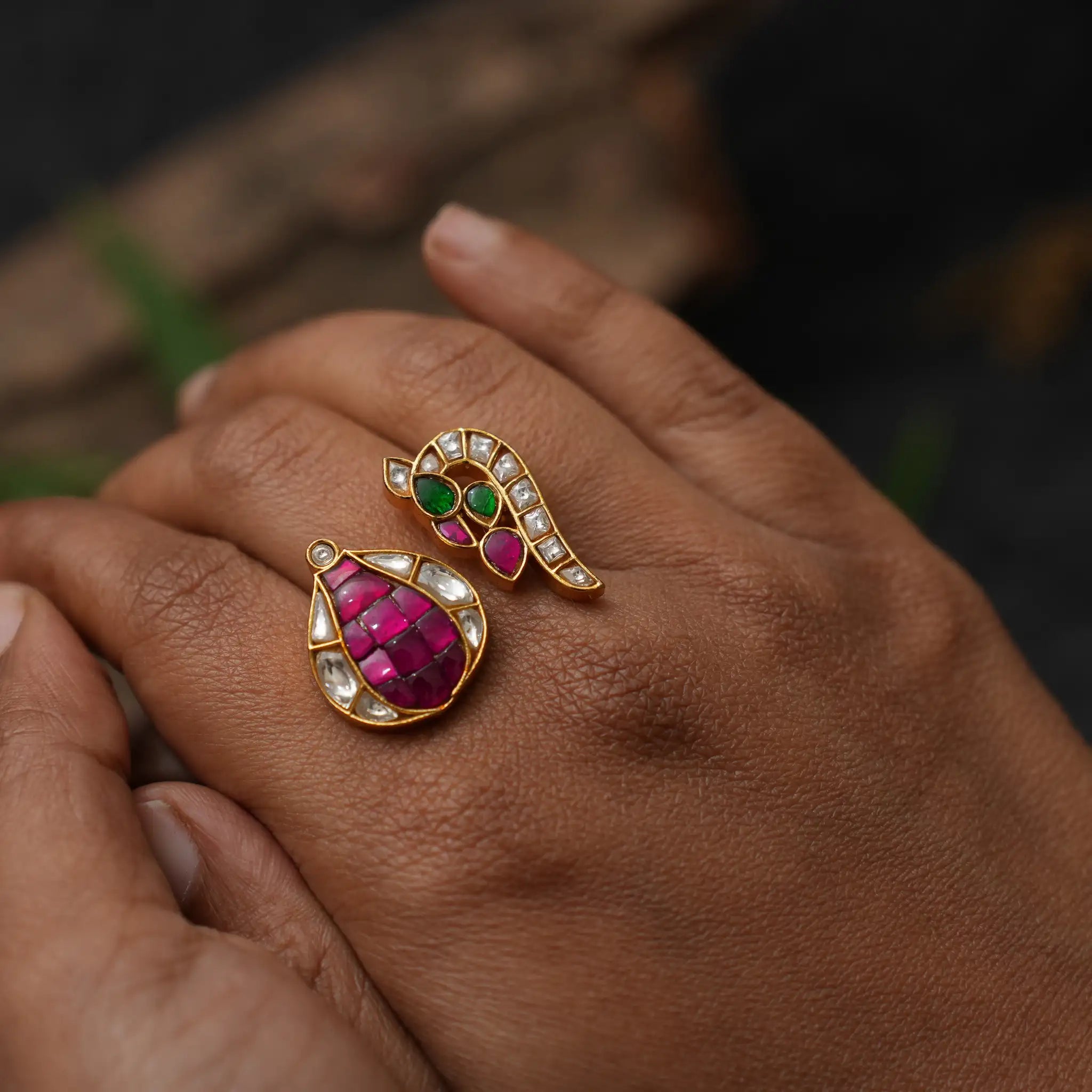 Shelby Polki Ring