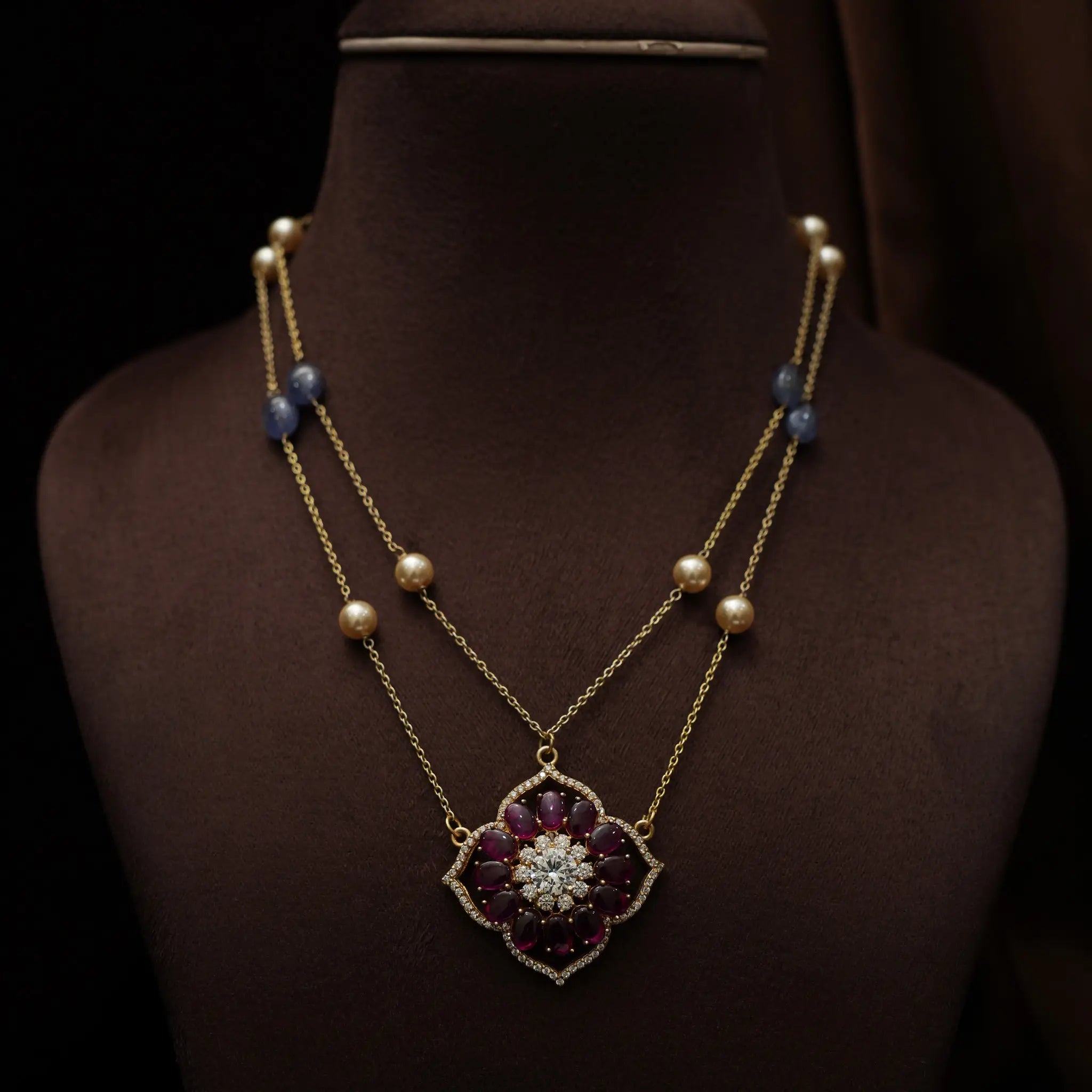 Shivika Silver Necklace