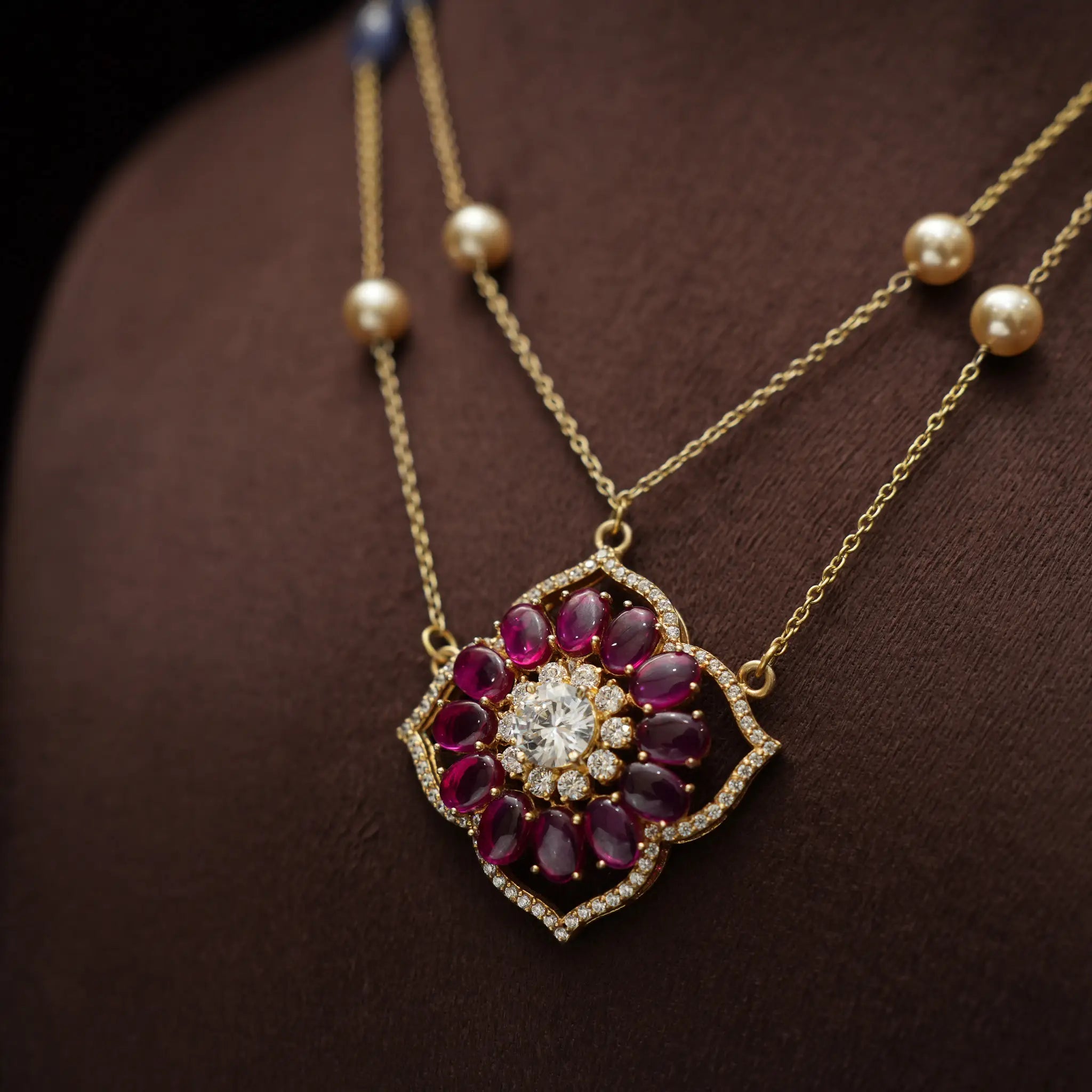 Shivika Silver Necklace