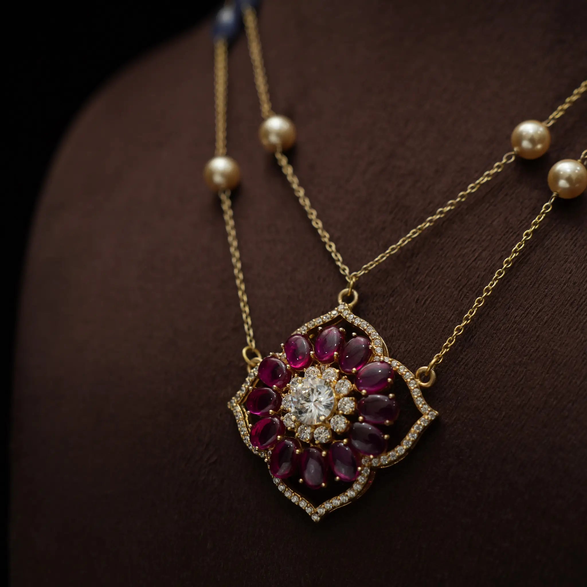 Shivika Silver Necklace