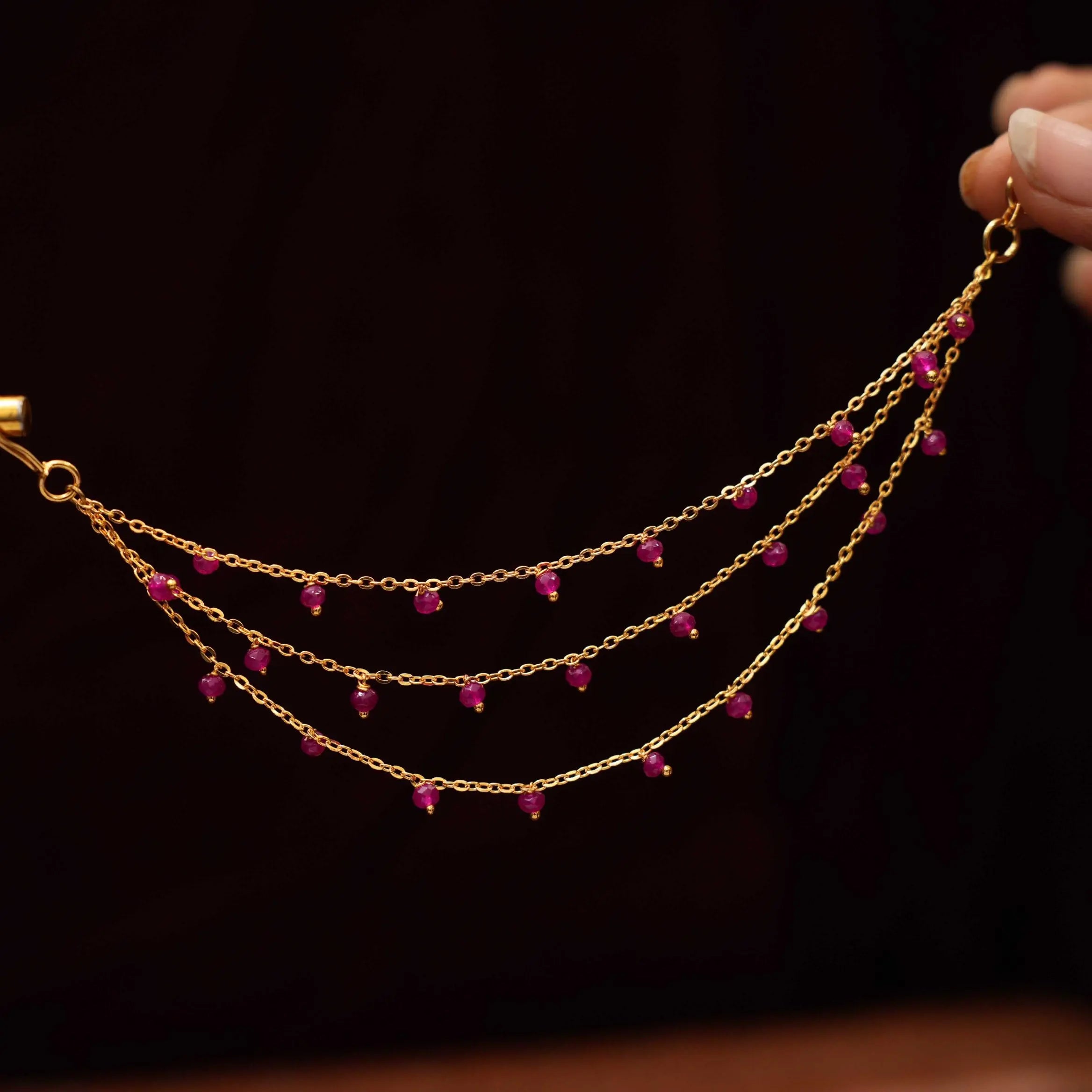 Shreya Antique Ear Chain