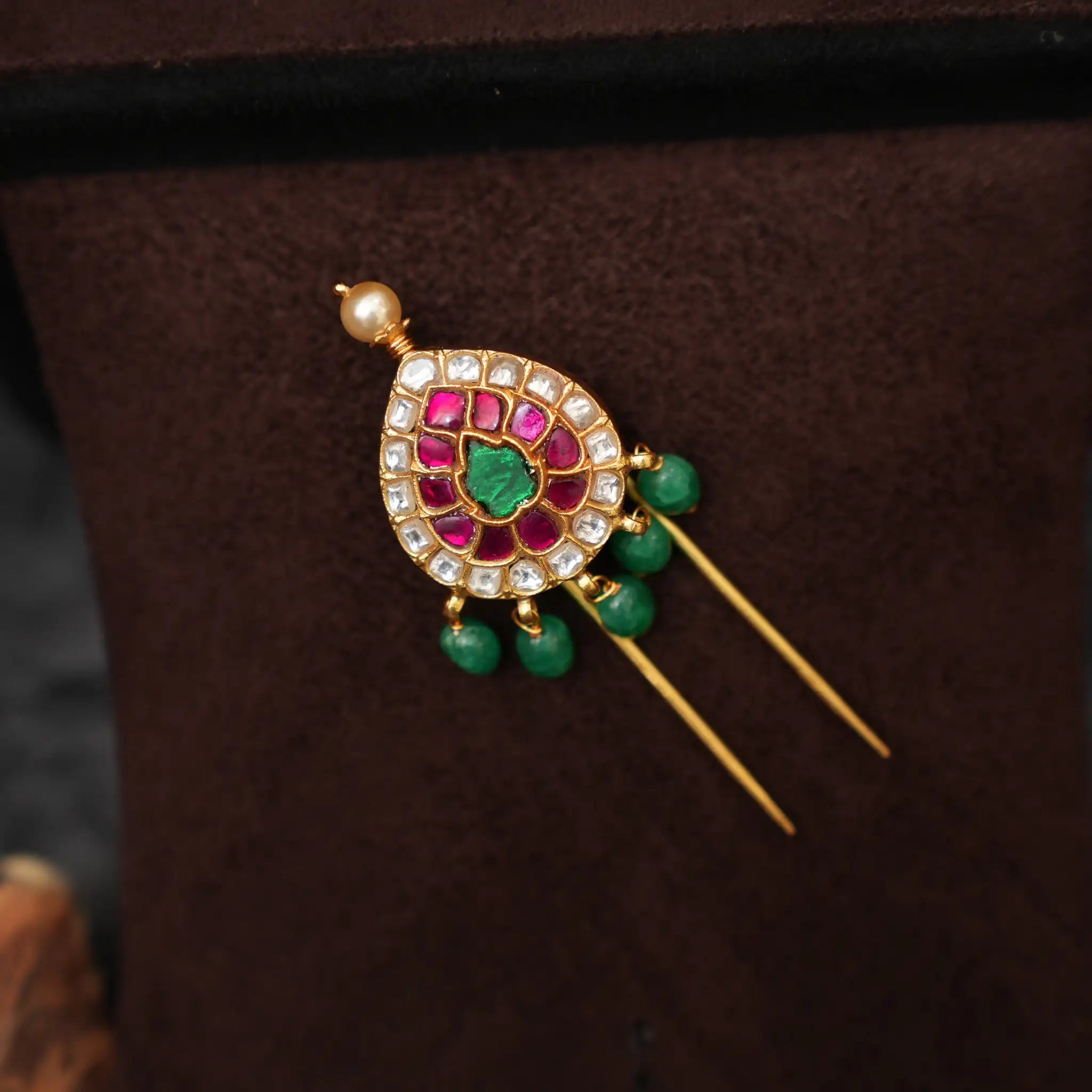 Shreya Silver Hair Pin