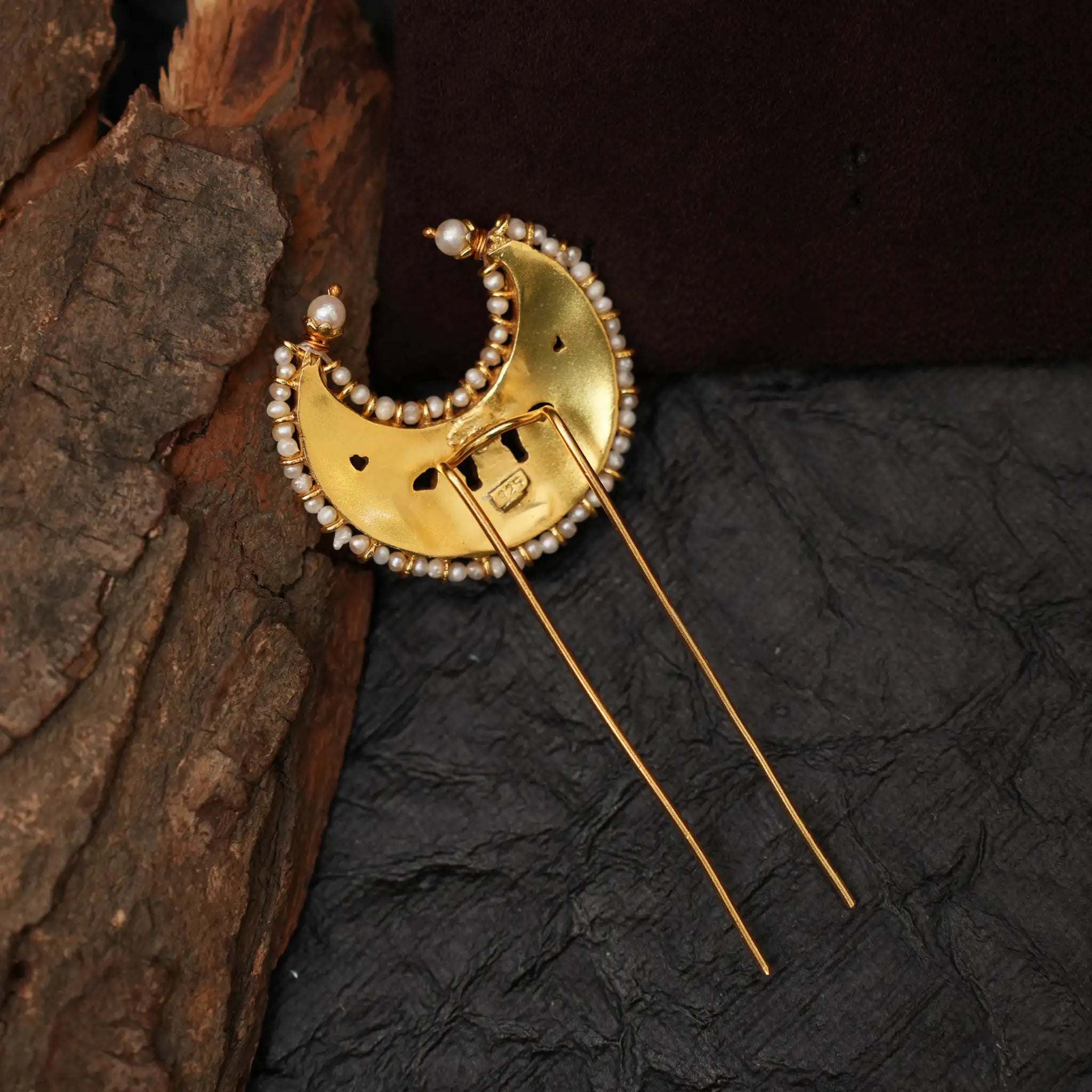 Siara Silver Hair Pin