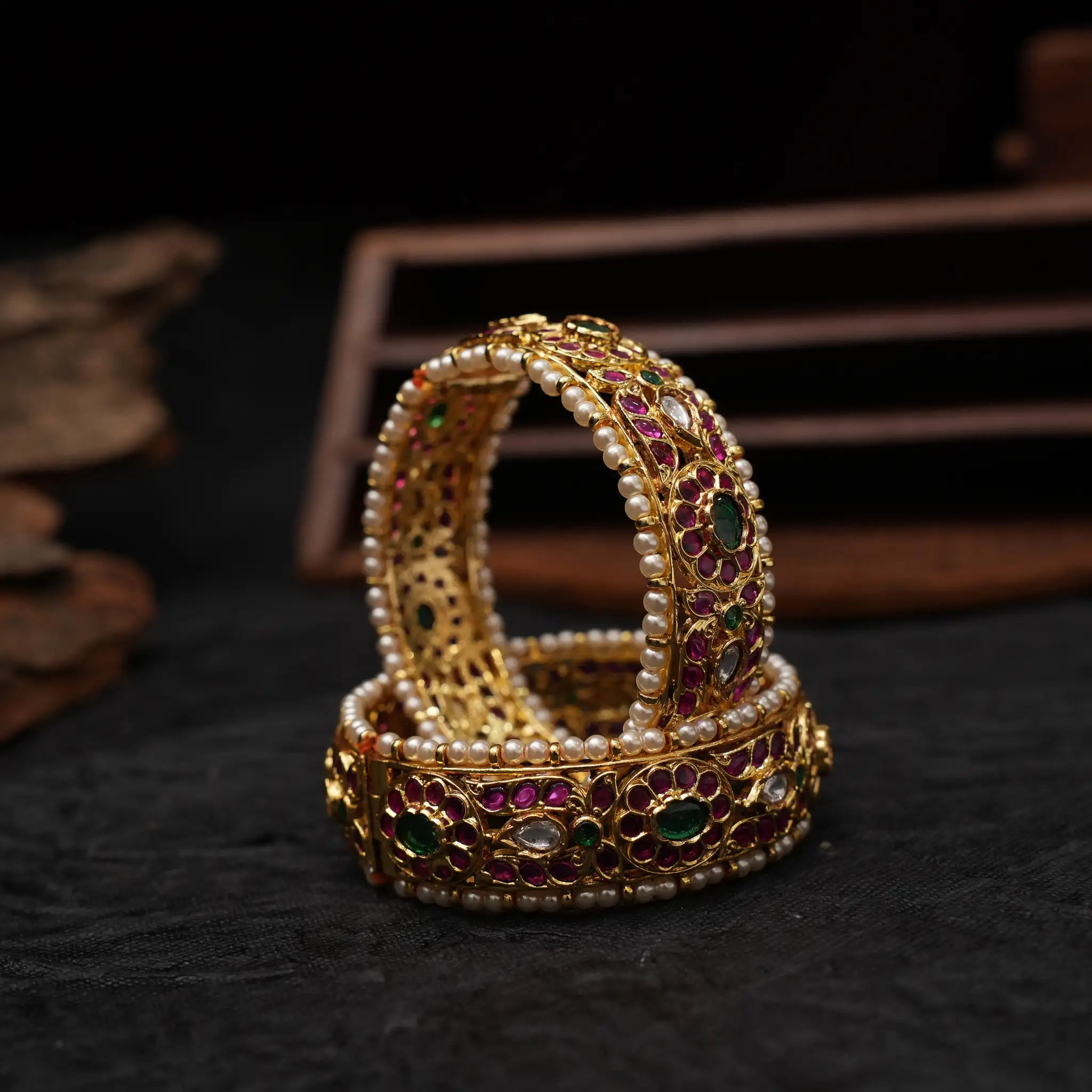 Sidhya Polki Bangles