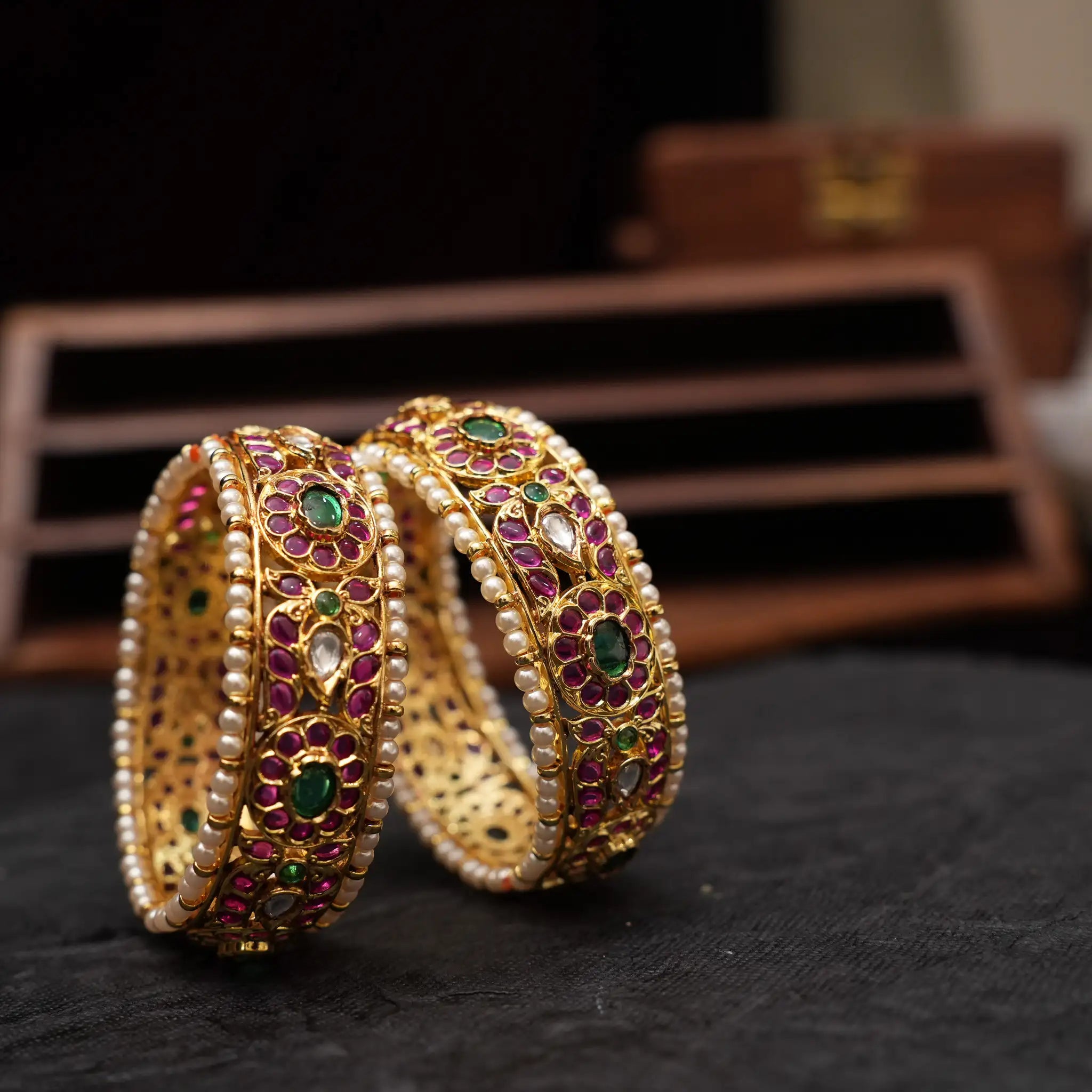 Sidhya Polki Bangles