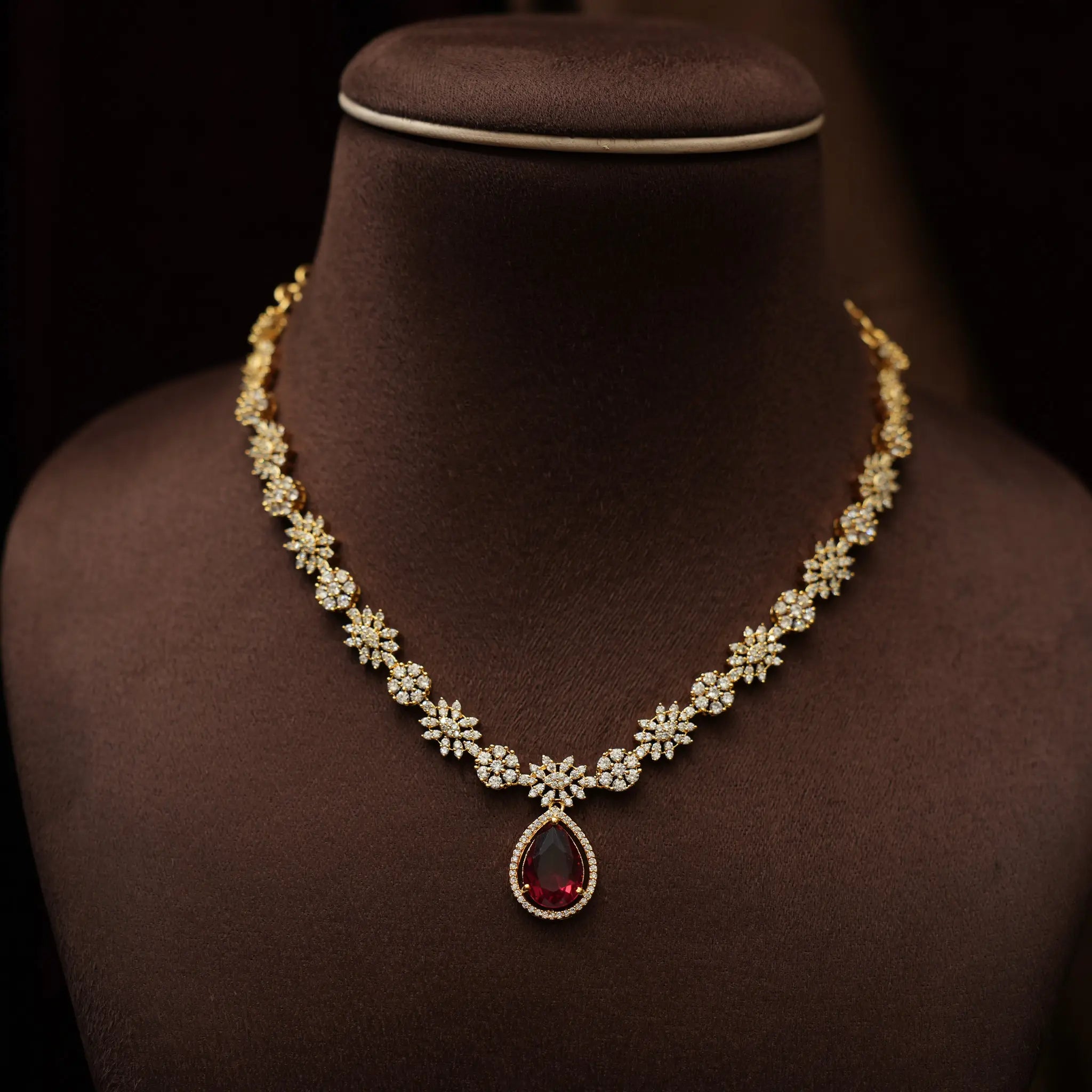 Sienna Zircon Necklace