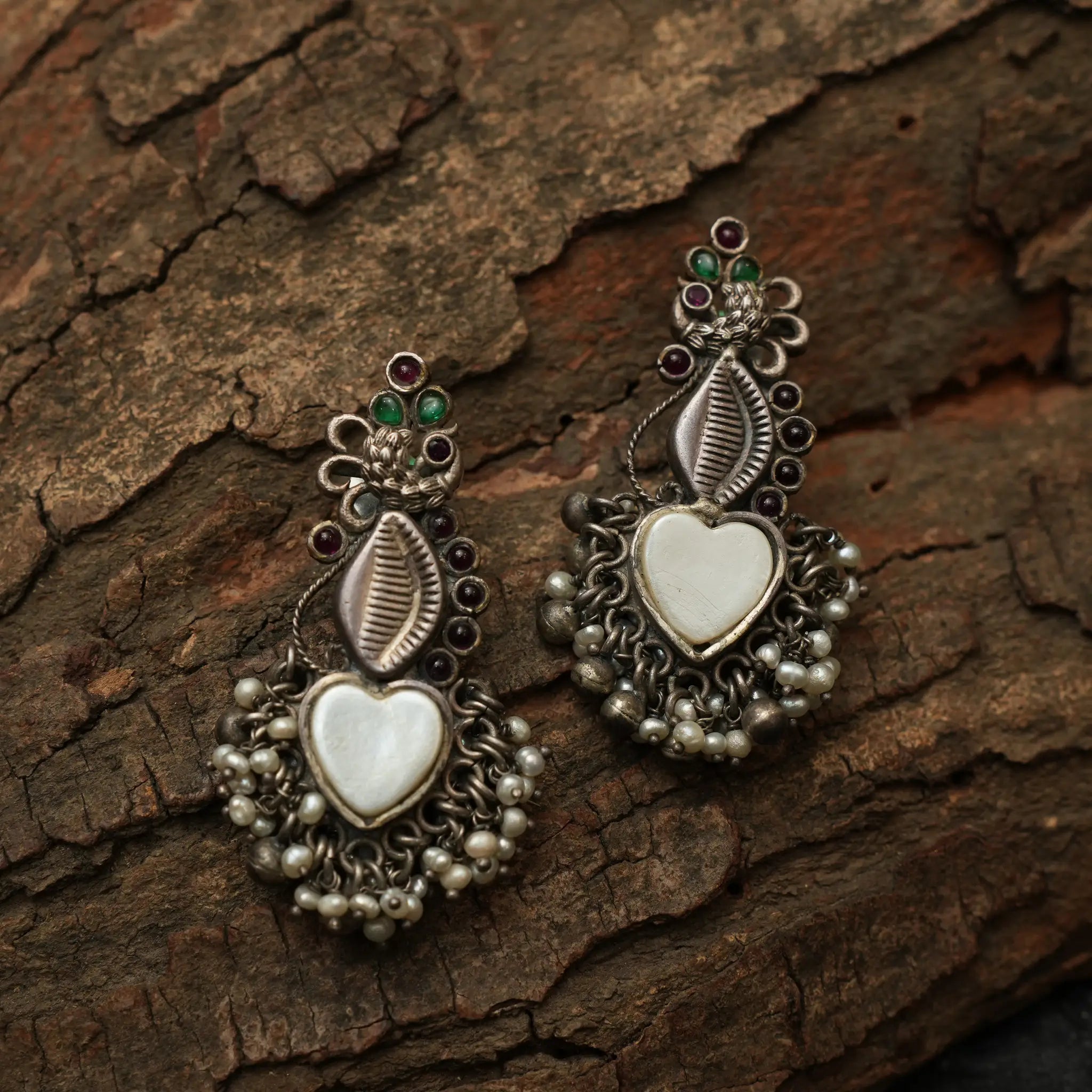 Silver Statement Earrings