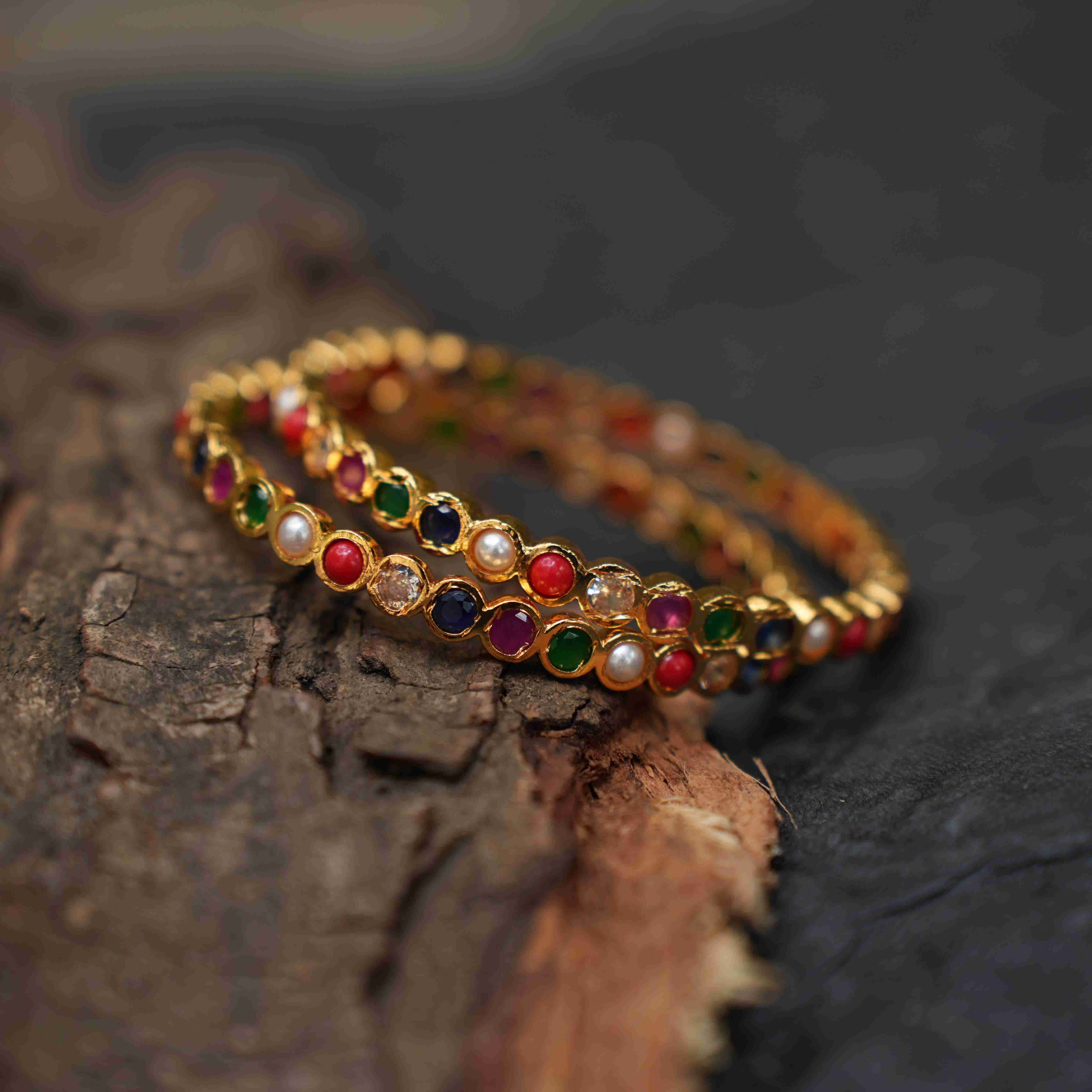 Sima Navrathna Bangles