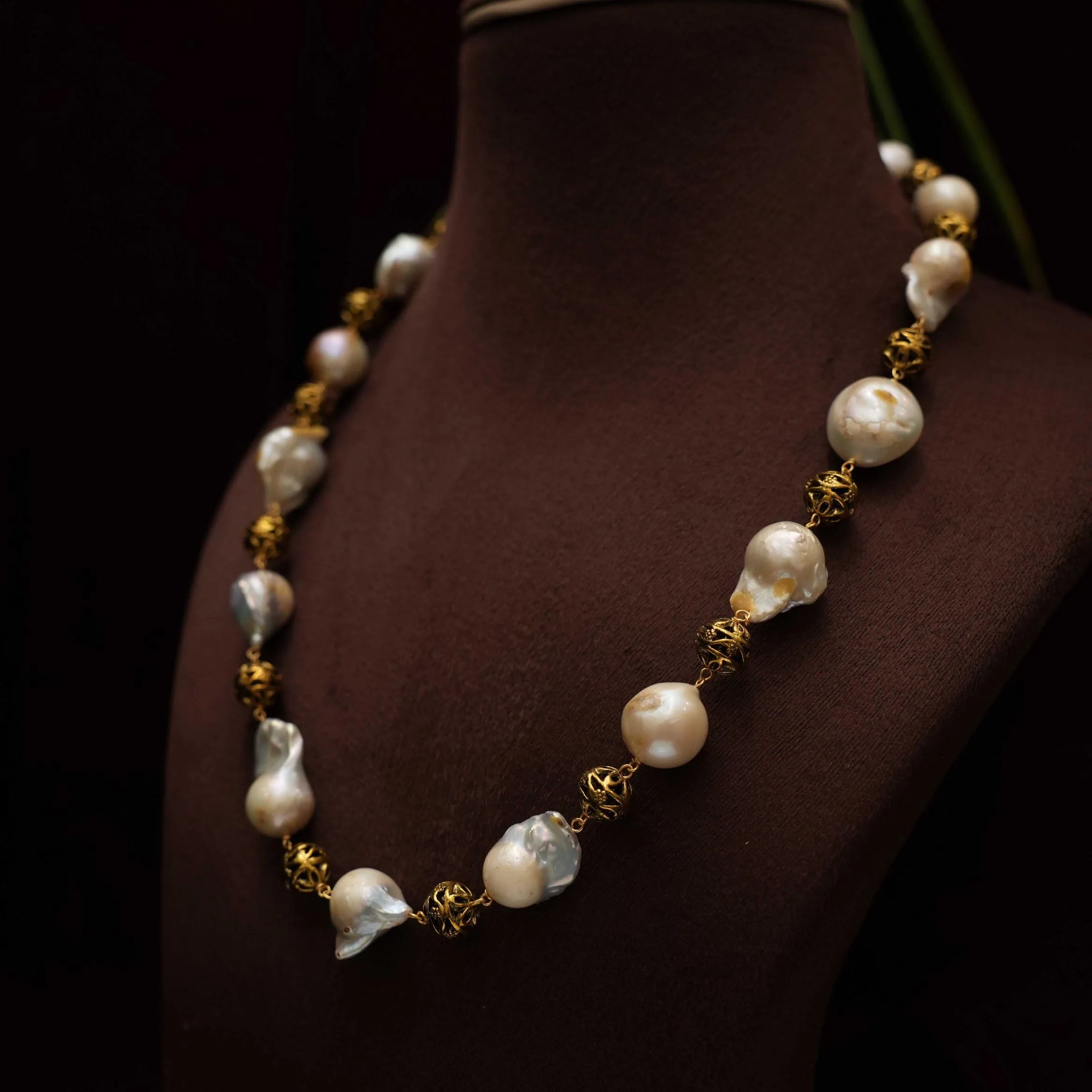 Sneha Pearl Necklace - Rimli Boutique