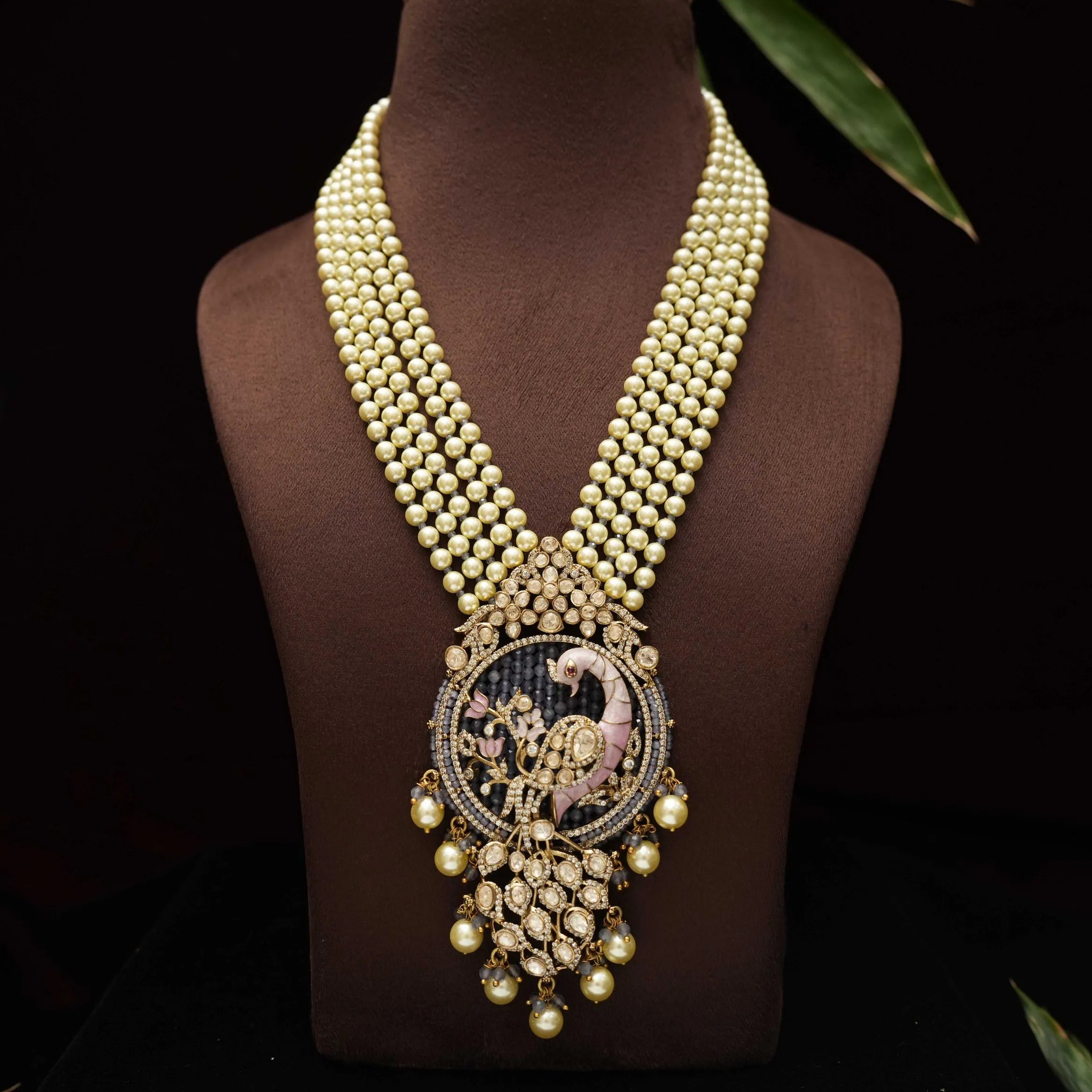 Srinika Beaded Zircon Necklace