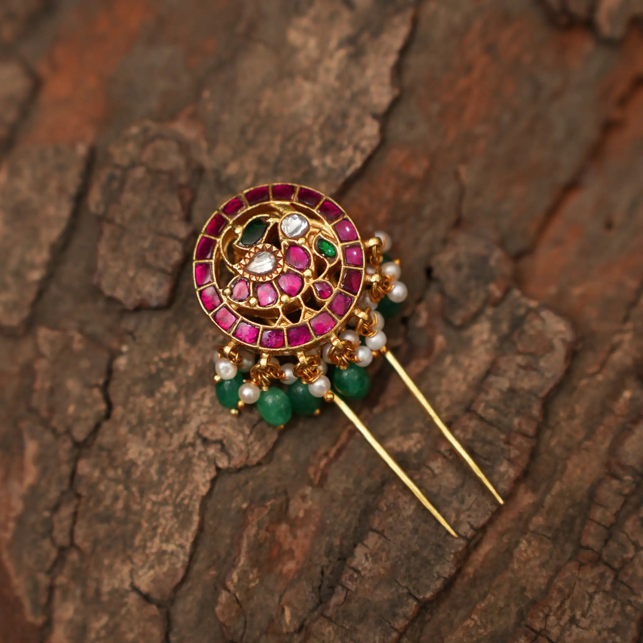 Srinika Silver Hair Pin