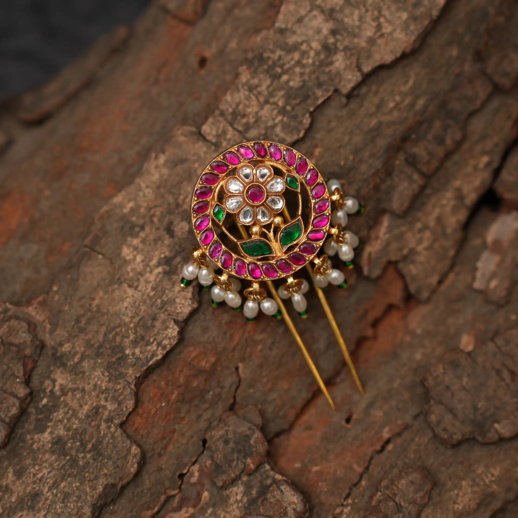 Sudiksha Silver Hair Pin