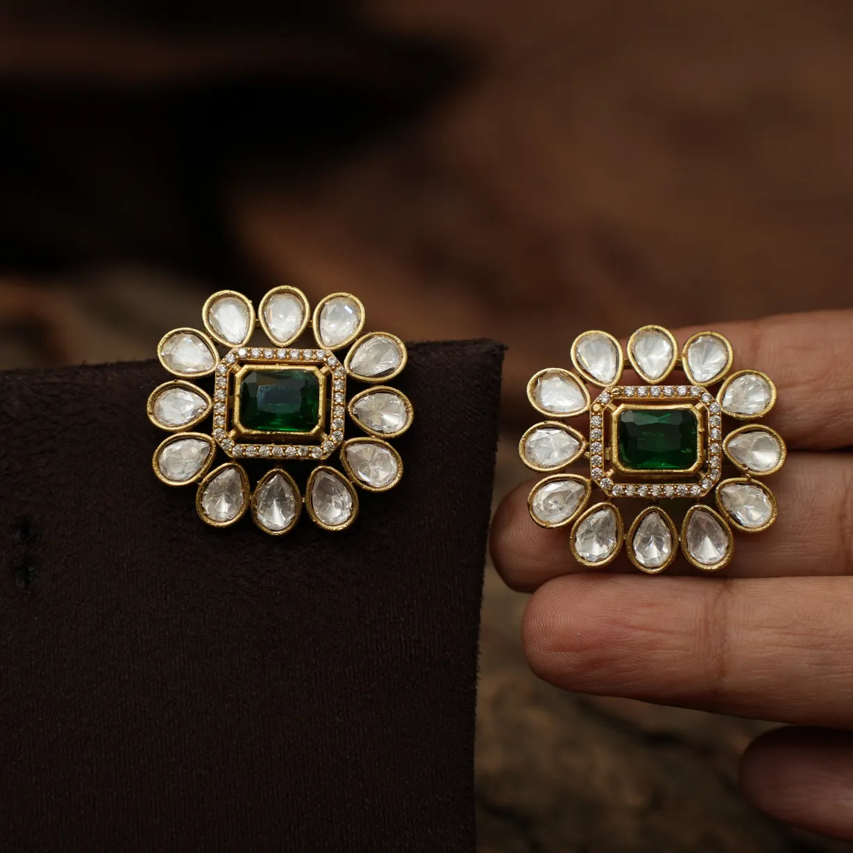Suhani Polki Ear Stud