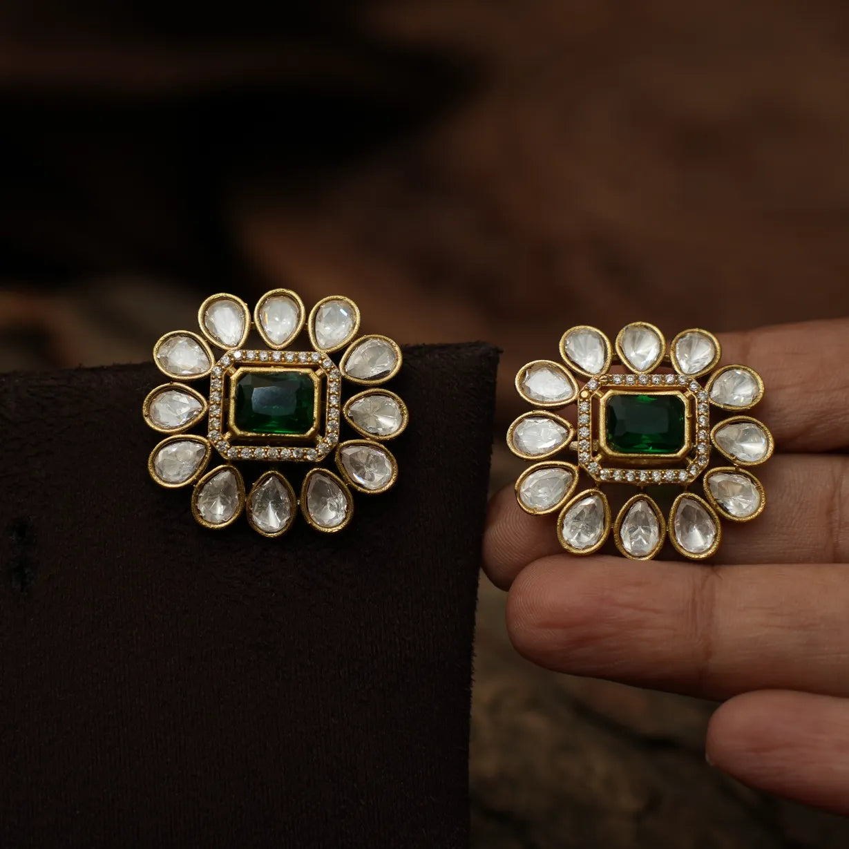 Suhani Polki Ear Stud
