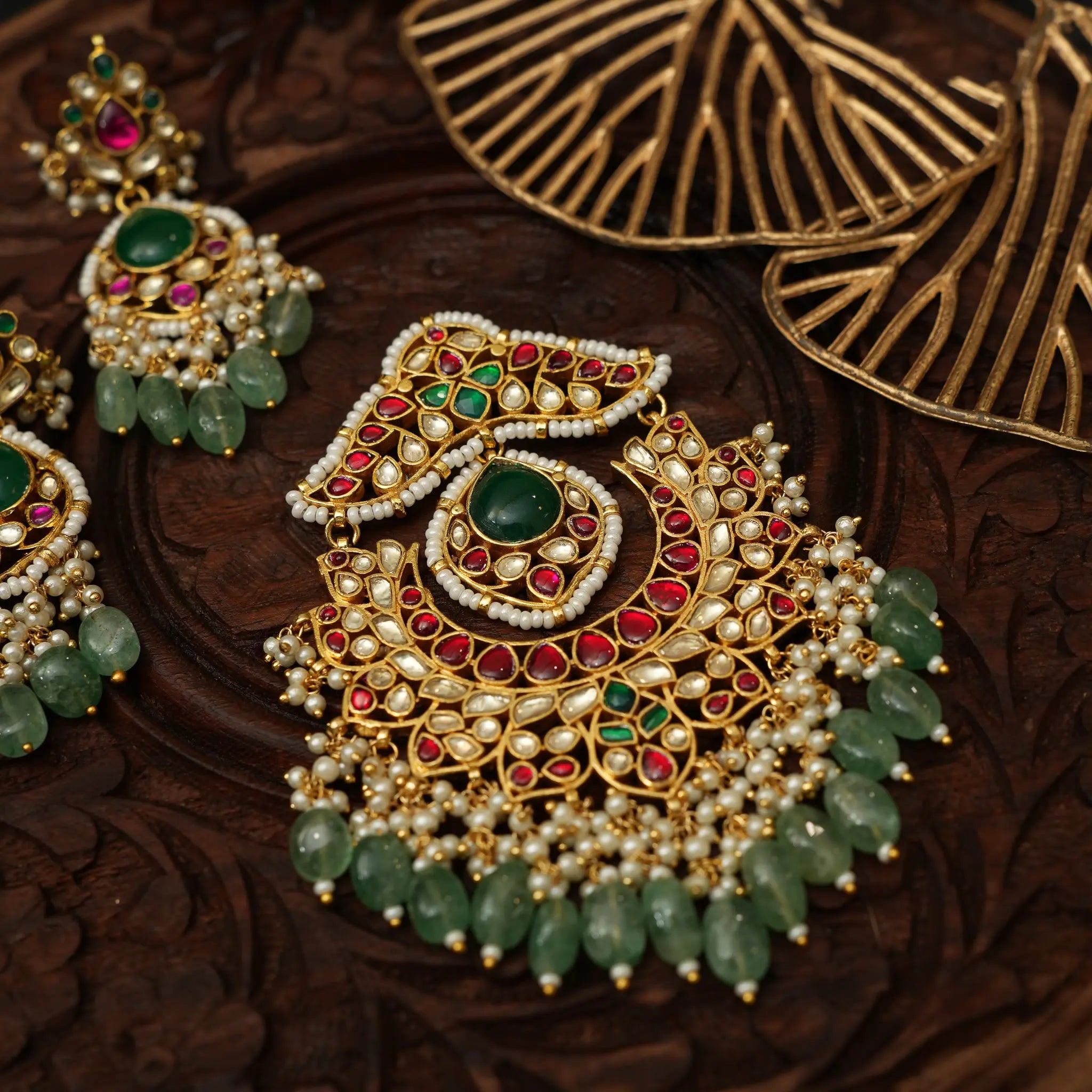 Swanika Polki Pendant