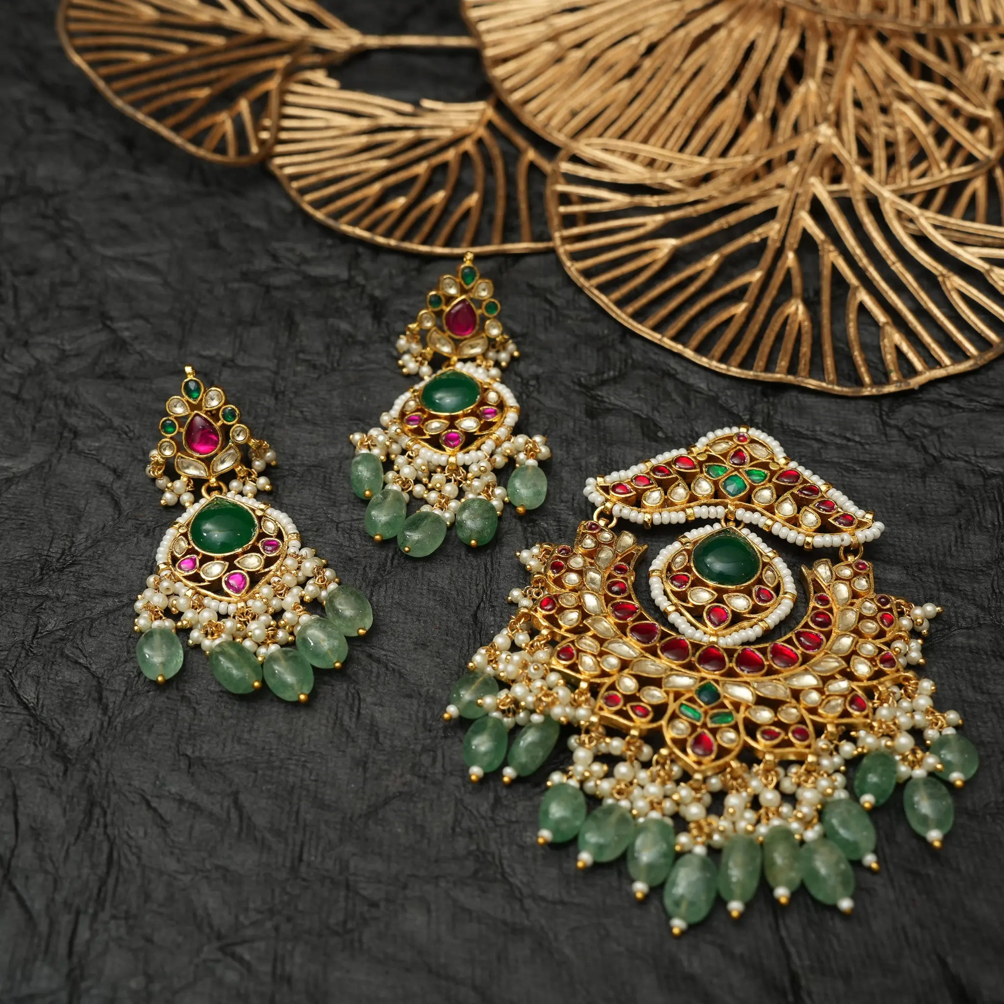 Swanika Polki Pendant