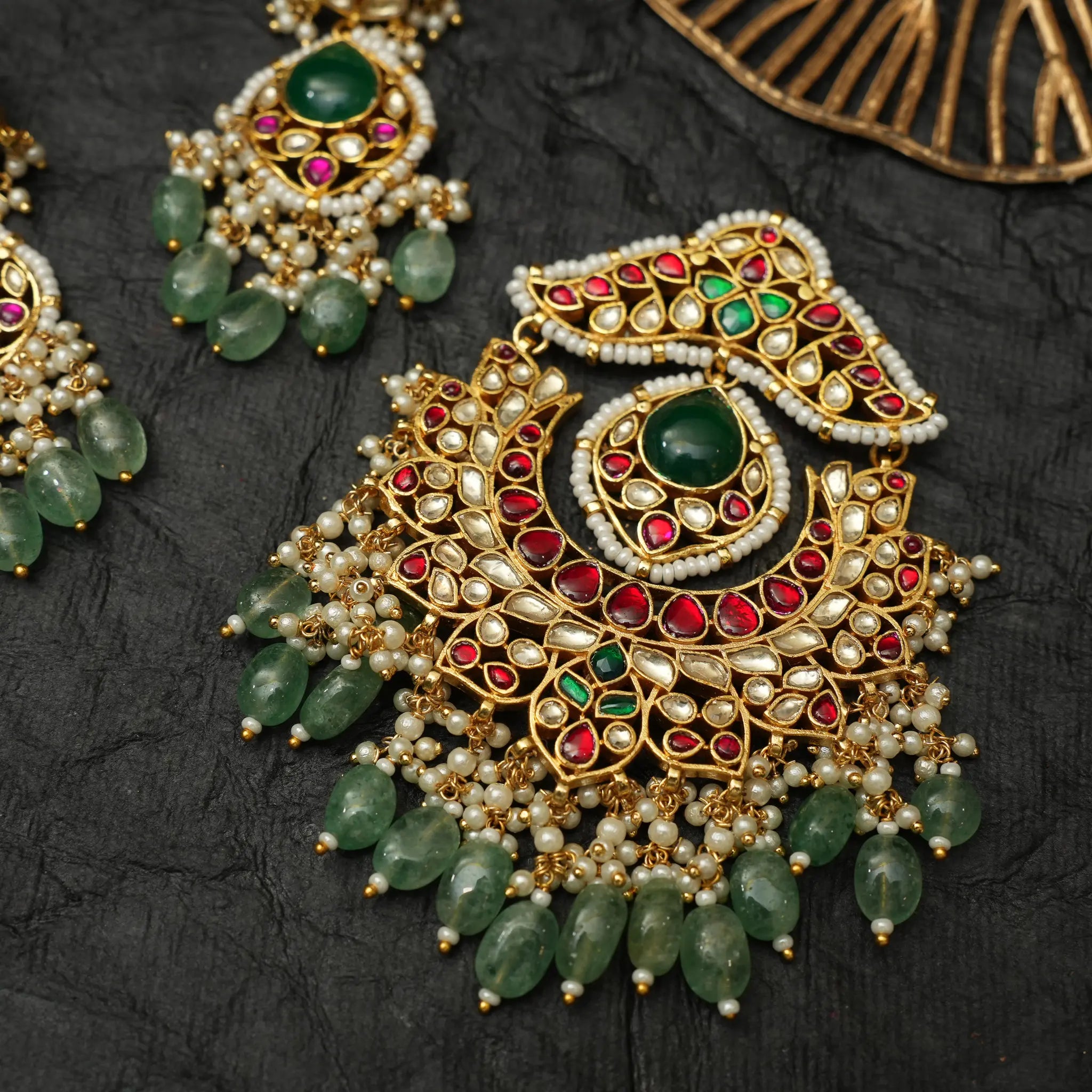 Swanika Polki Pendant