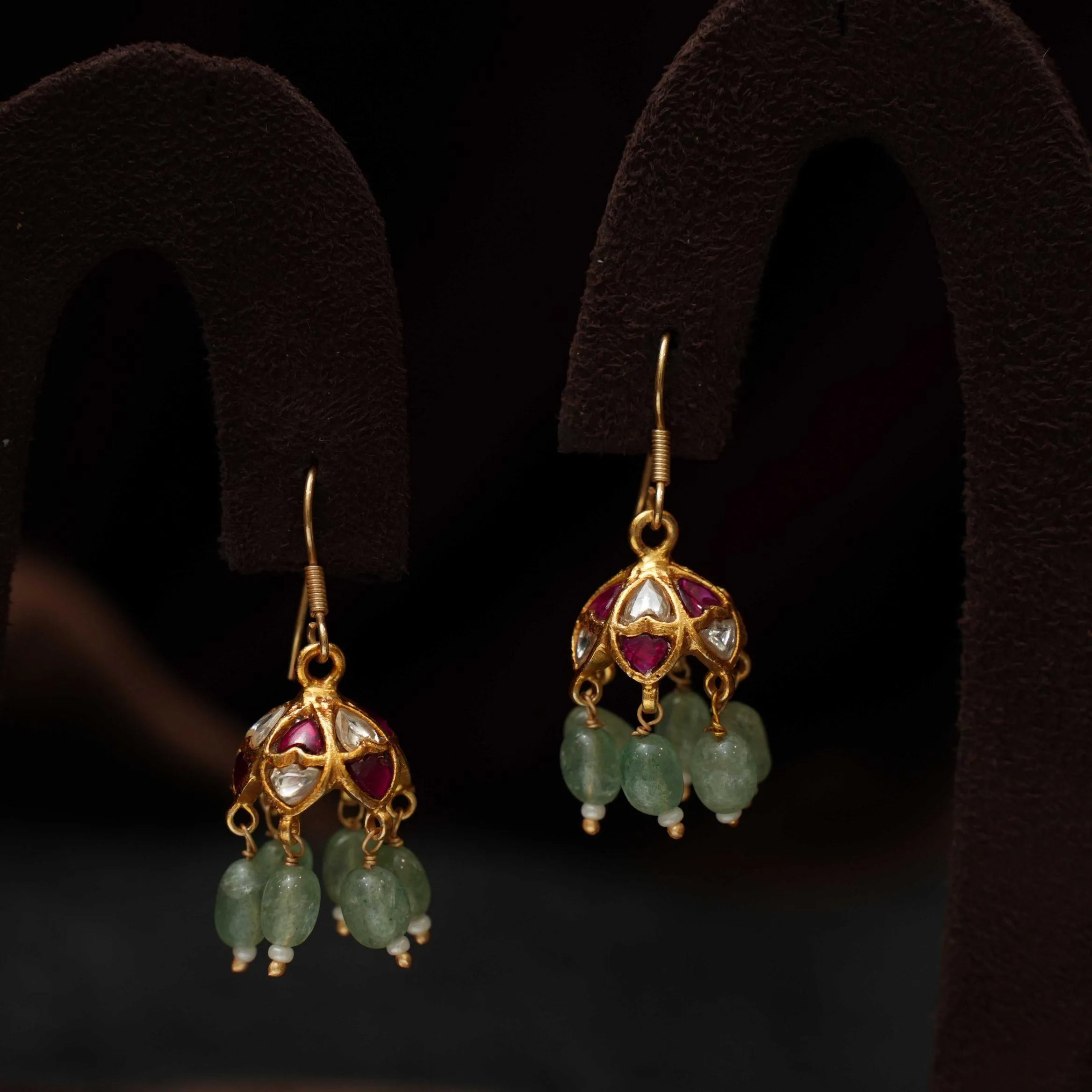 Swara Silver Hoop Earrings