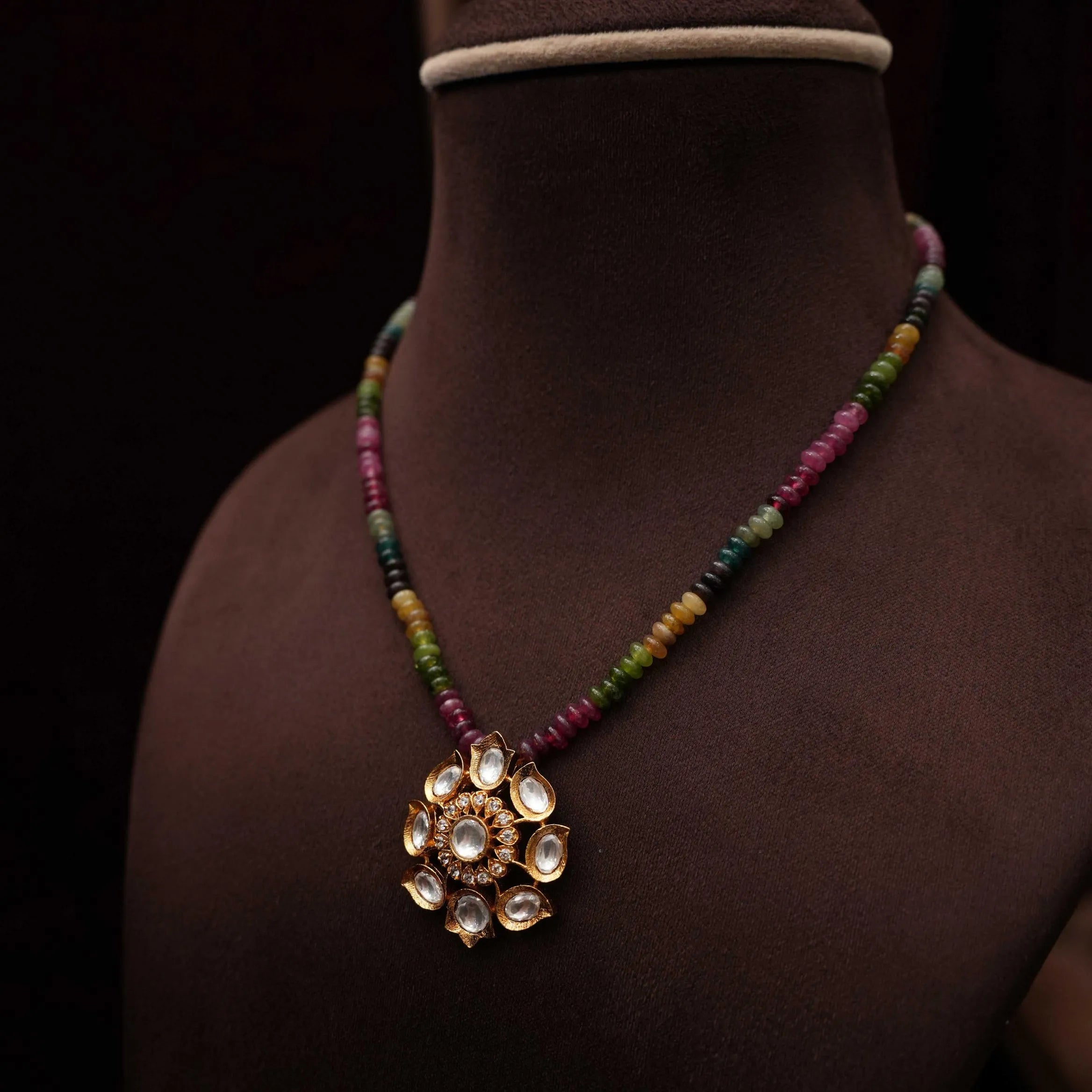 Swarali Beaded Necklace