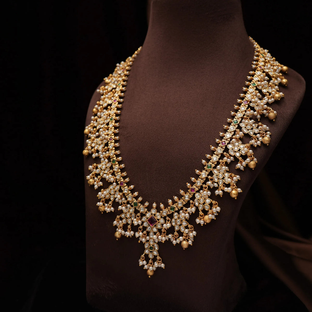 Swasti Antique Guttupusulu Necklace
