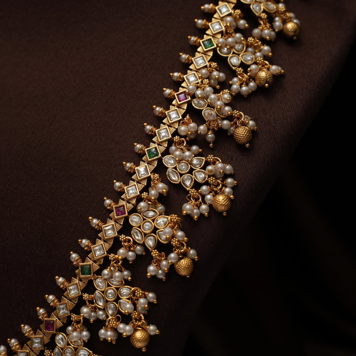 Swasti Antique Guttupusulu Necklace