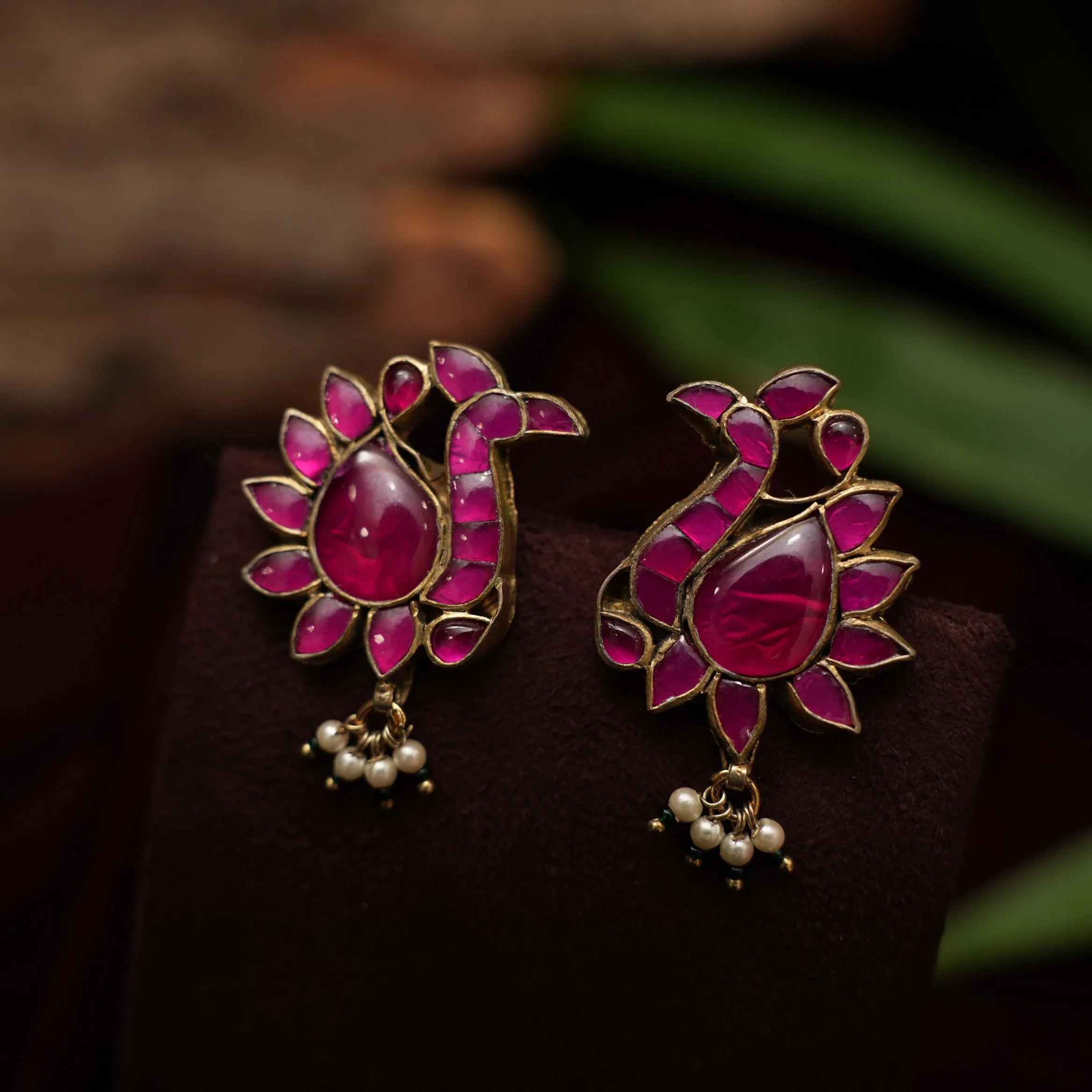 Taher Polki Designer Earrings - Rimli Boutique