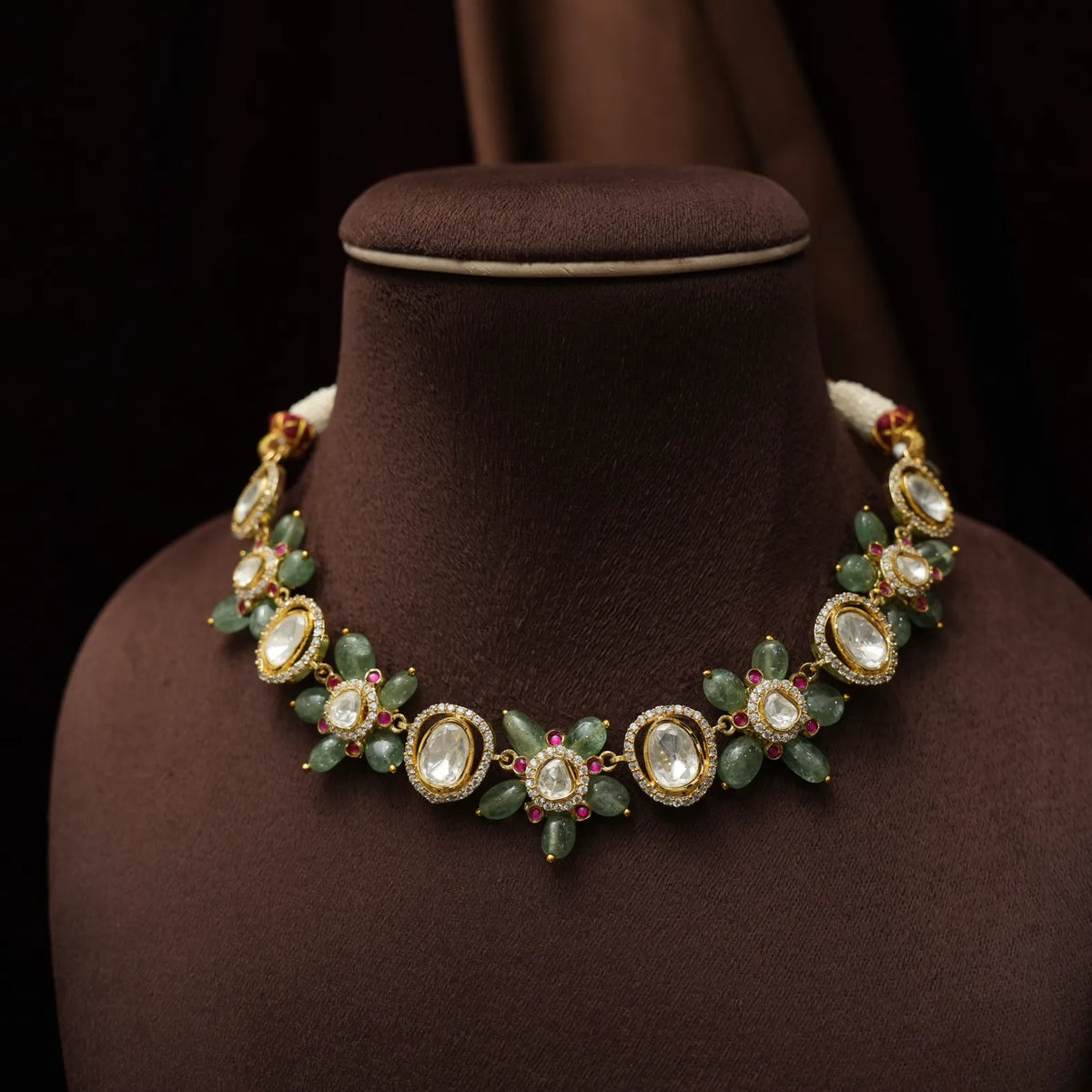 Taisiya Victorian Polki Necklace