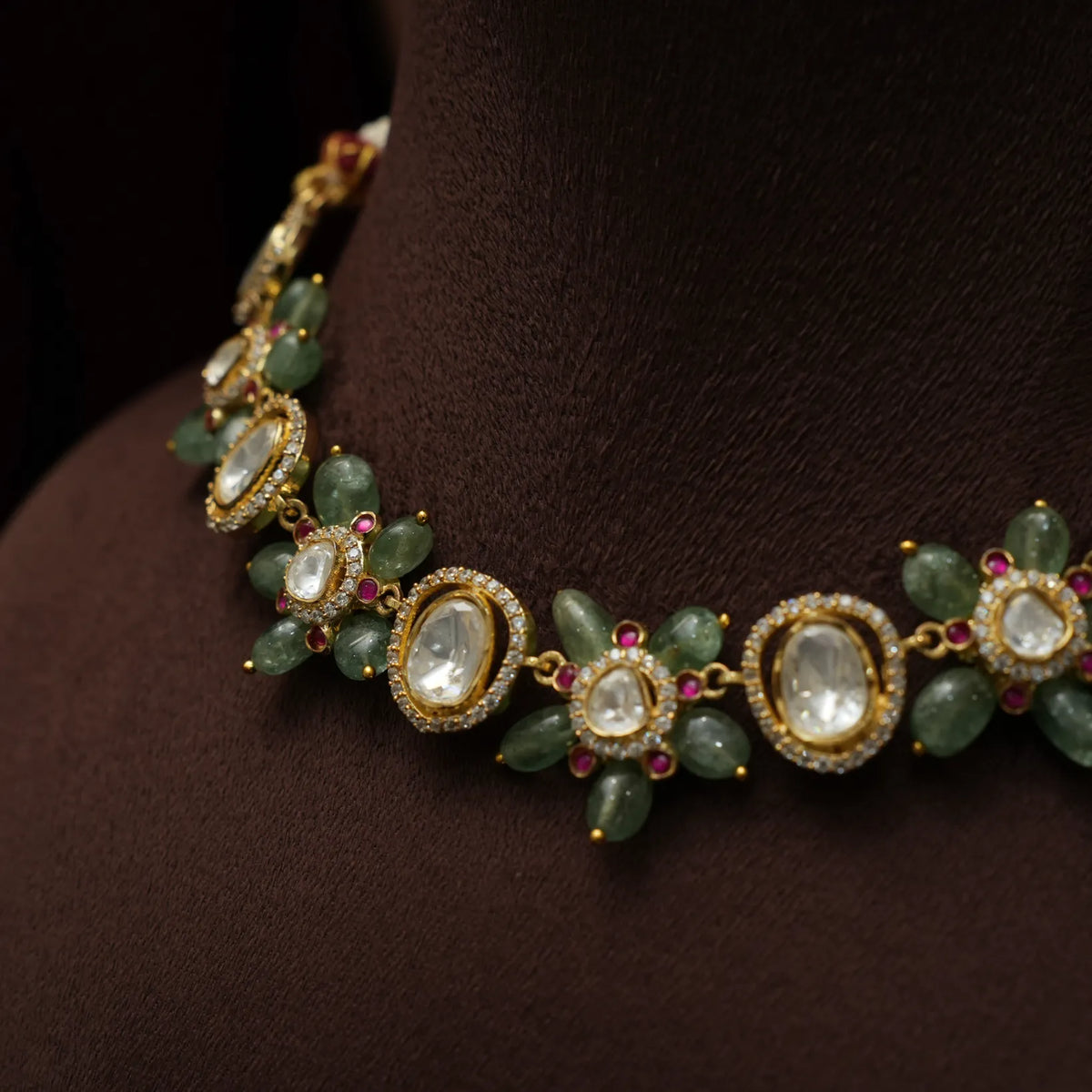 Taisiya Victorian Polki Necklace