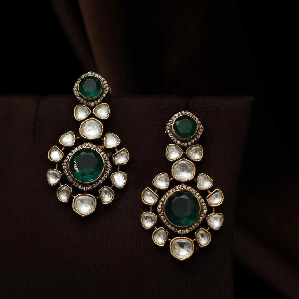 Tamsin Victorian Necklace - Green