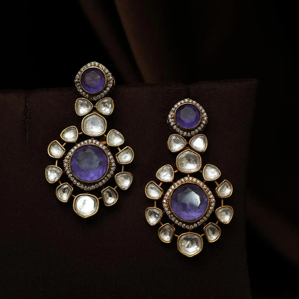 Tamsin Victorian Necklace - Lilac