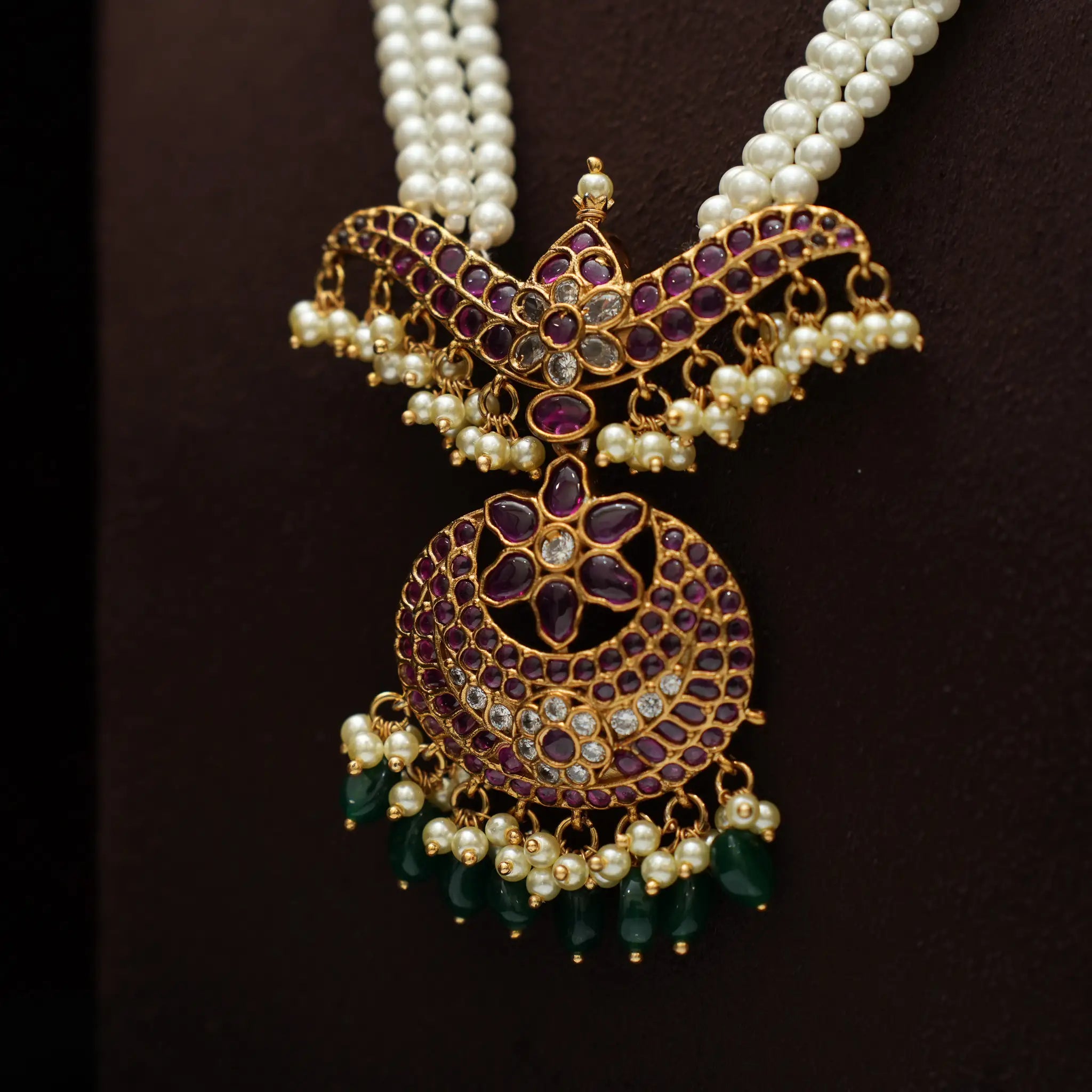 Tanaiya Antique Pearl Necklace