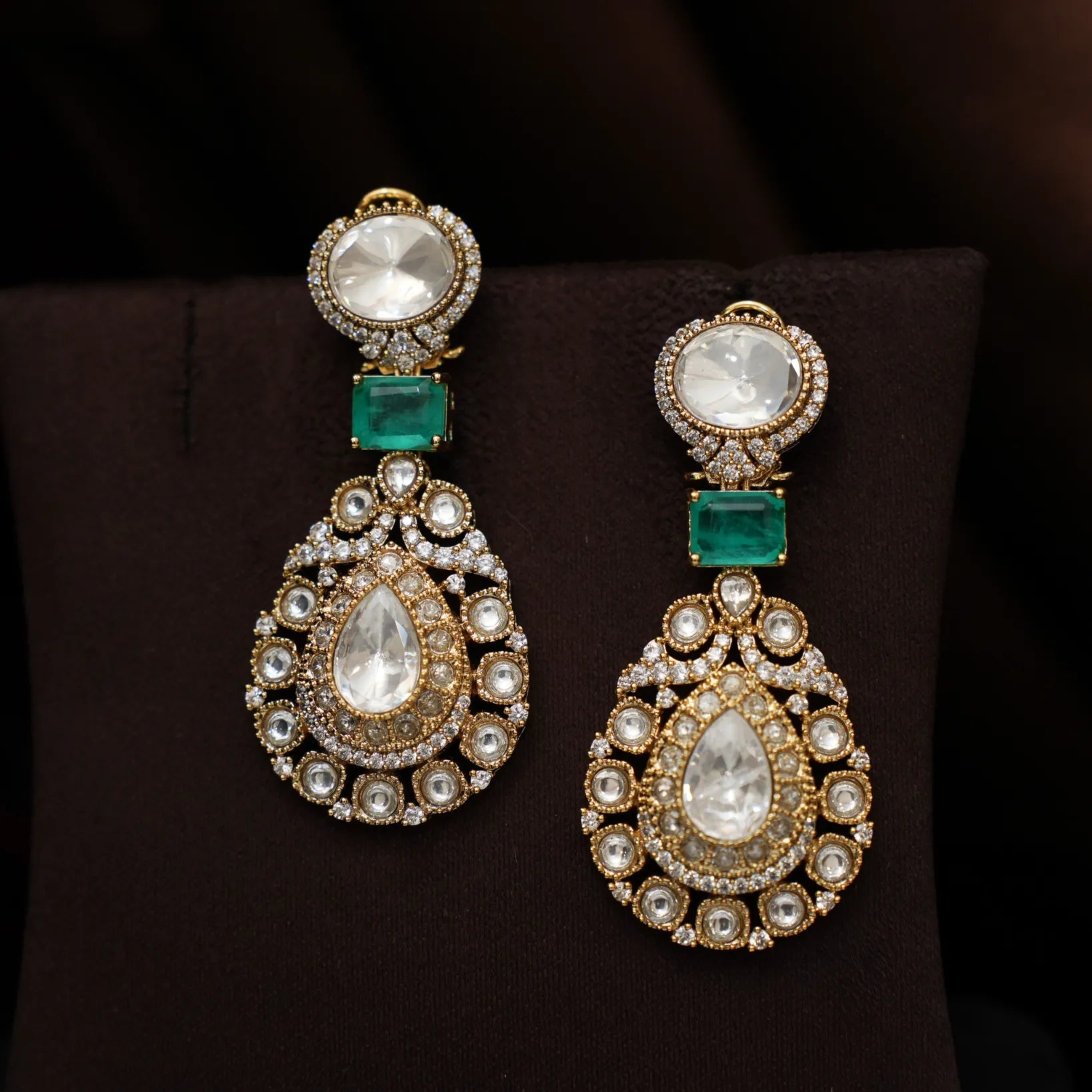 Taneesha Victorian Polki Necklace