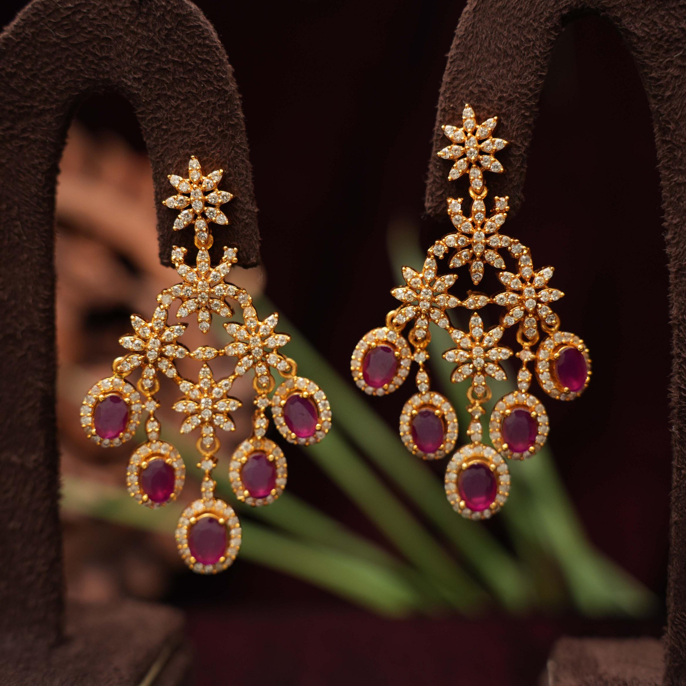 Tania Silver Designer Earrings - Rimli Boutique