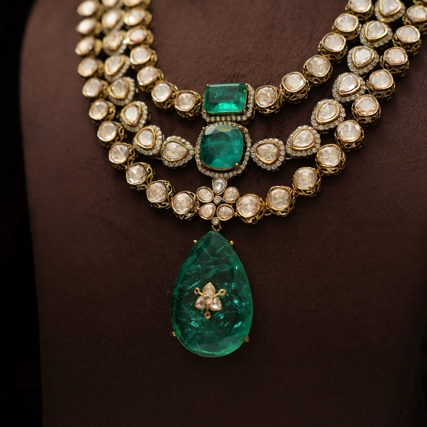 Tanmay Victorian Layered Necklace
