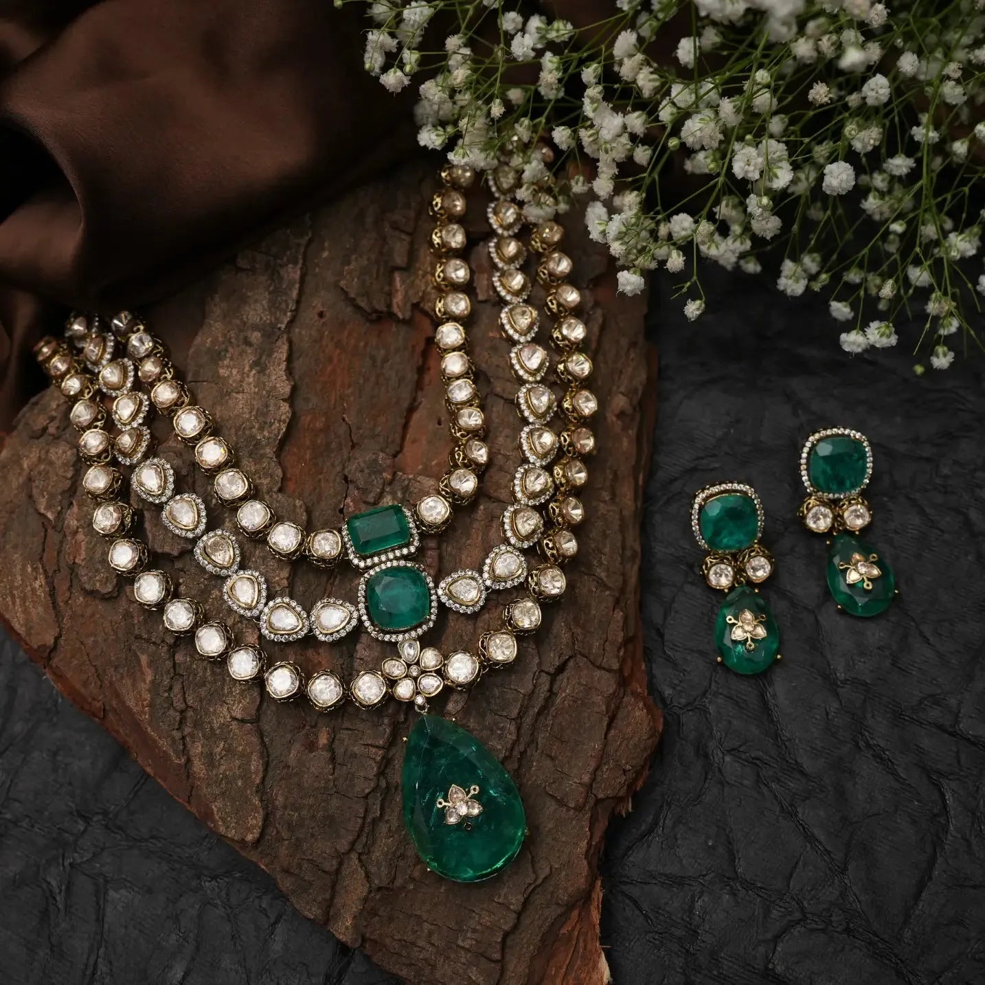 Tanmay Victorian Layered Necklace