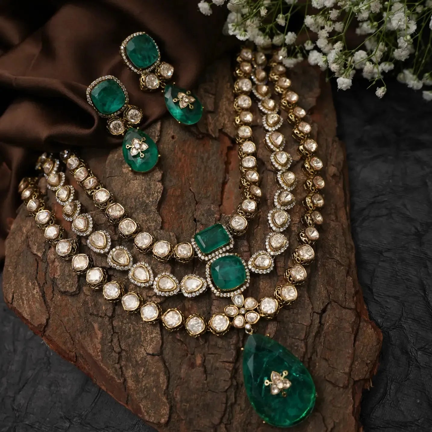 Tanmay Victorian Layered Necklace