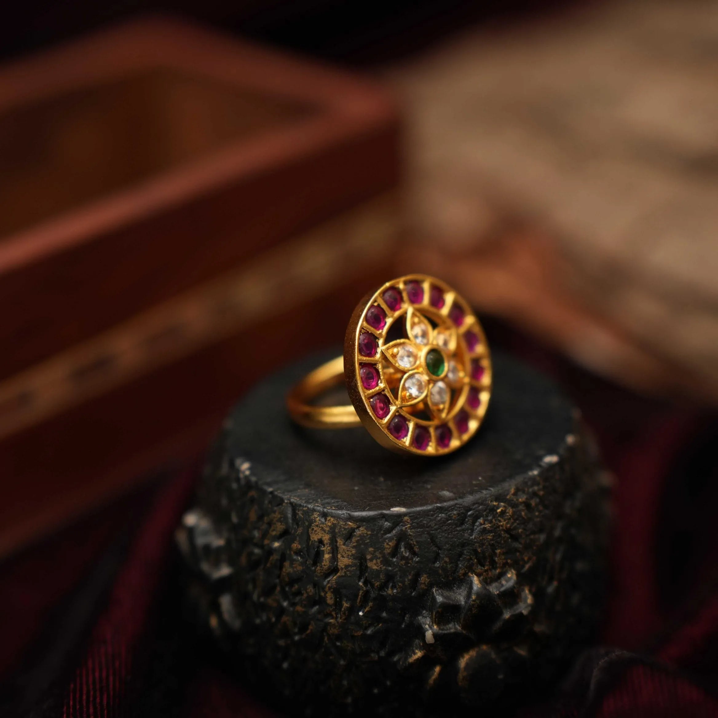 Tanu Antique Ring - Rimli Boutique