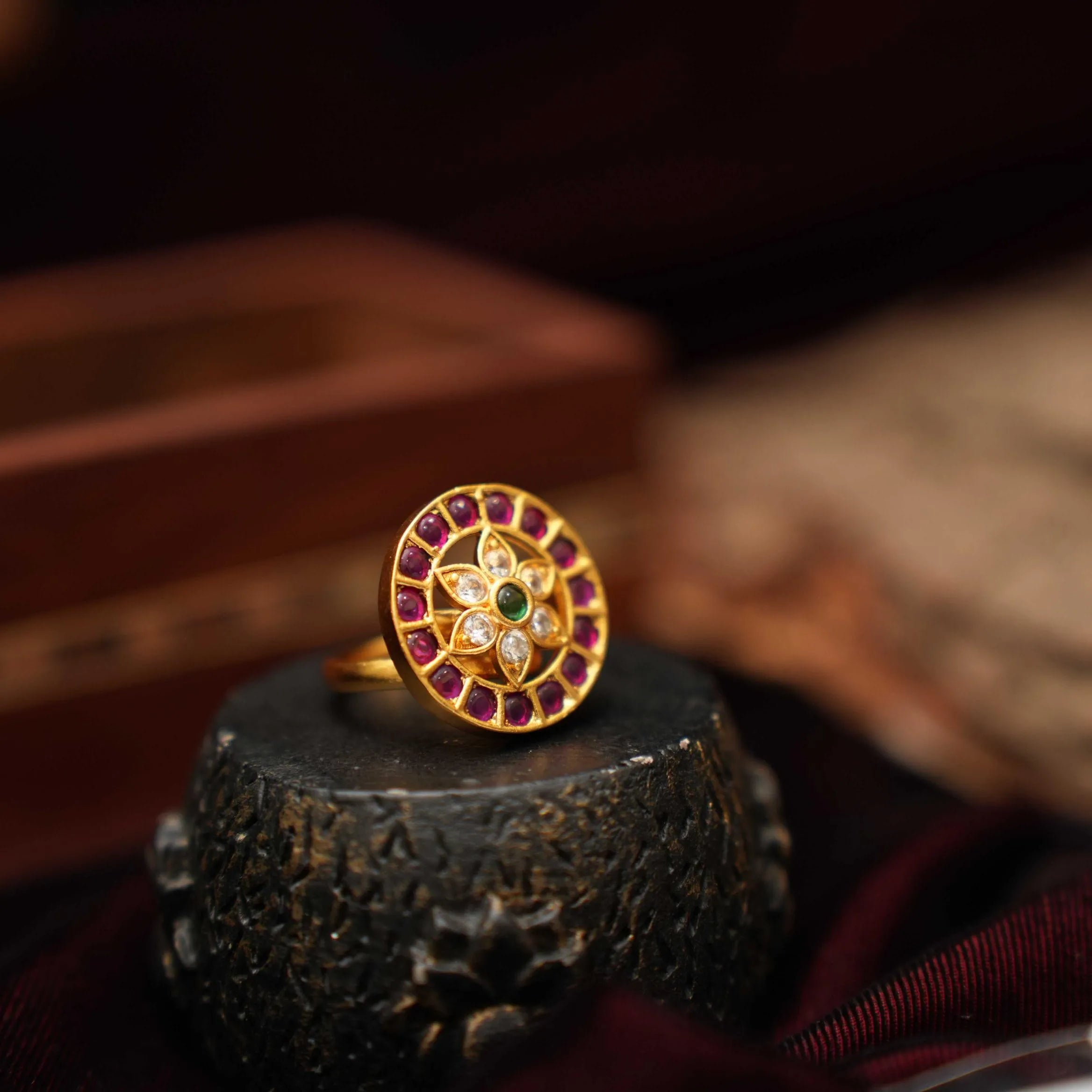 Tanu Antique Ring - Rimli Boutique