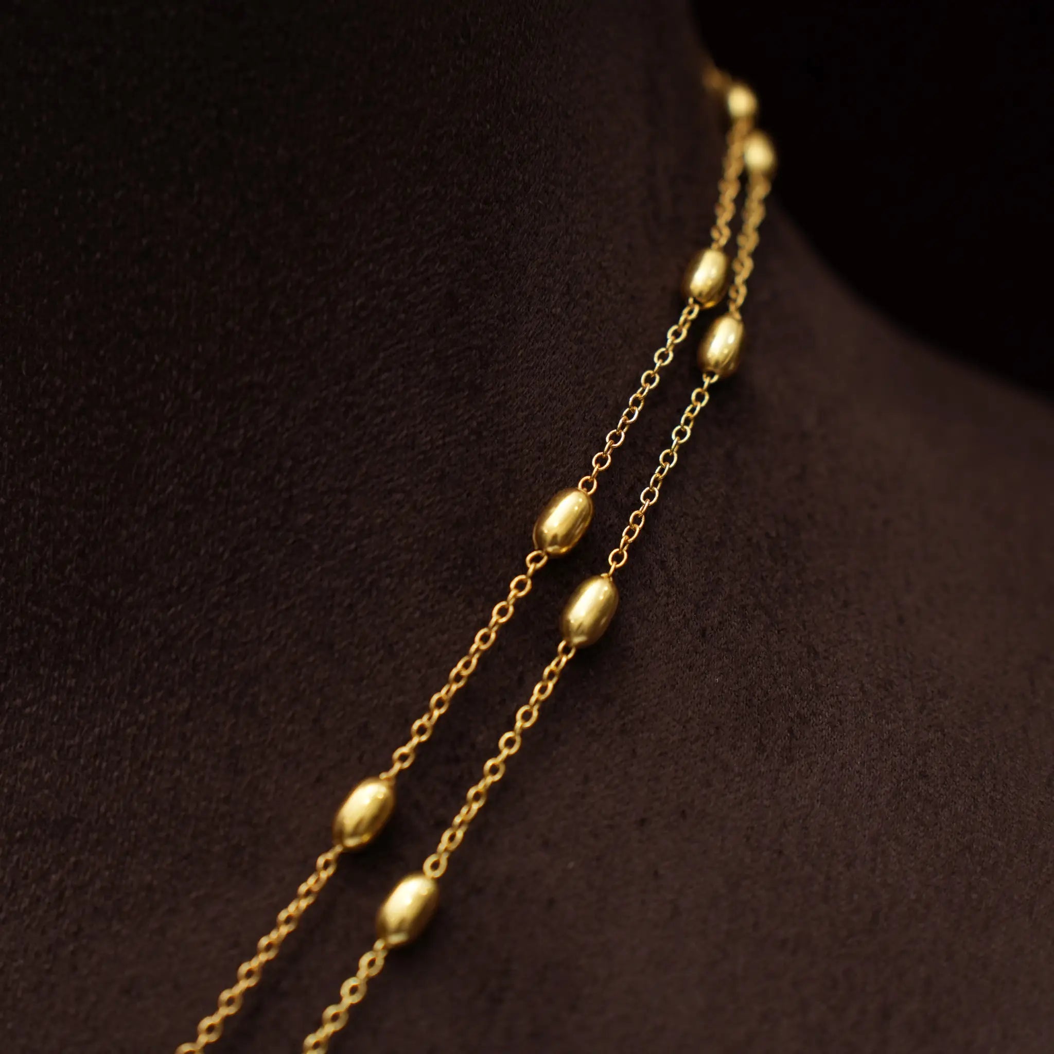 Tara Layered Polki Necklace - Skye