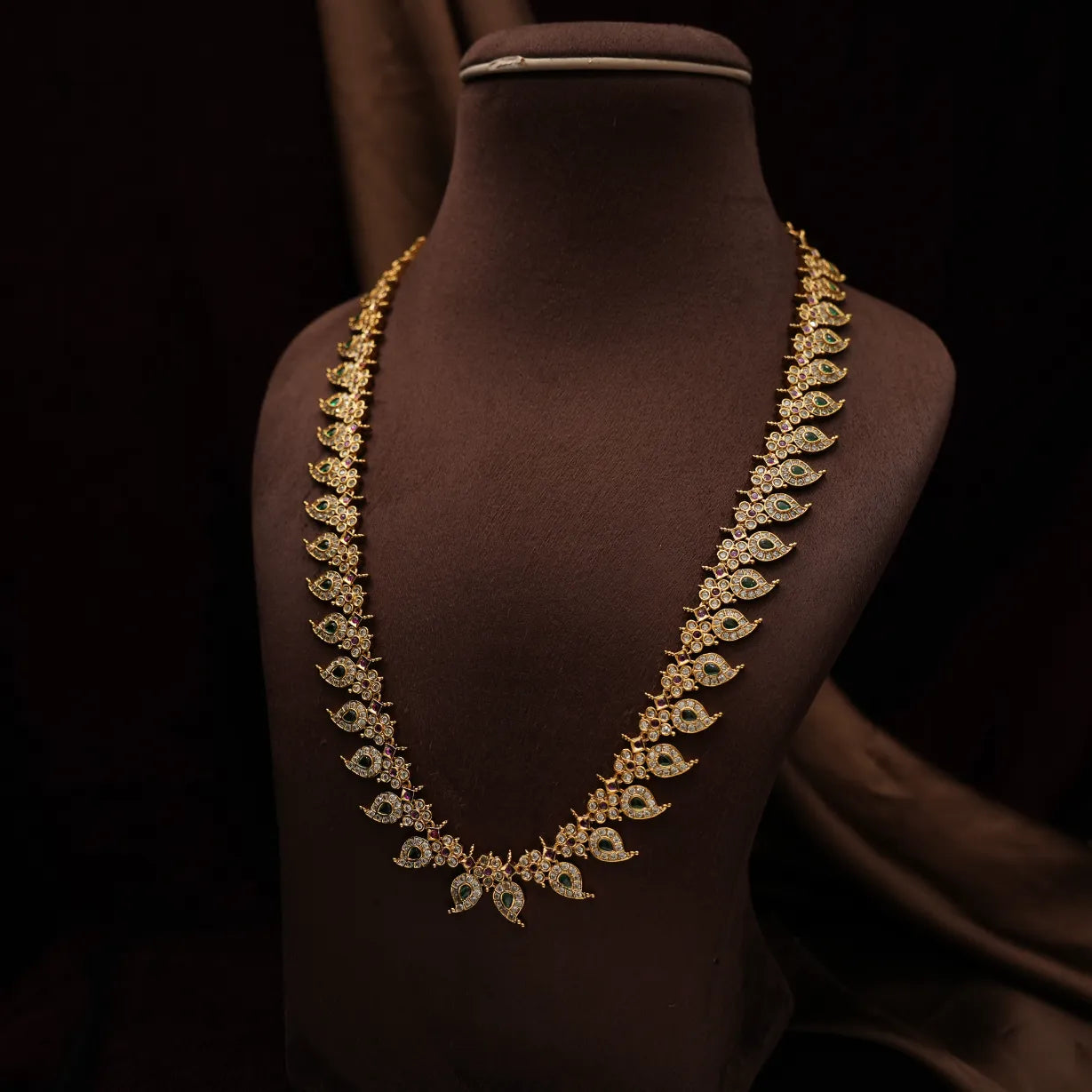 Tarini Antique Mango Necklace