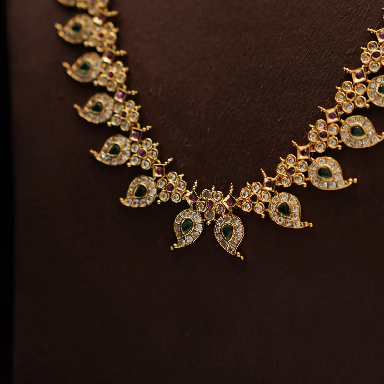 Tarini Antique Mango Necklace